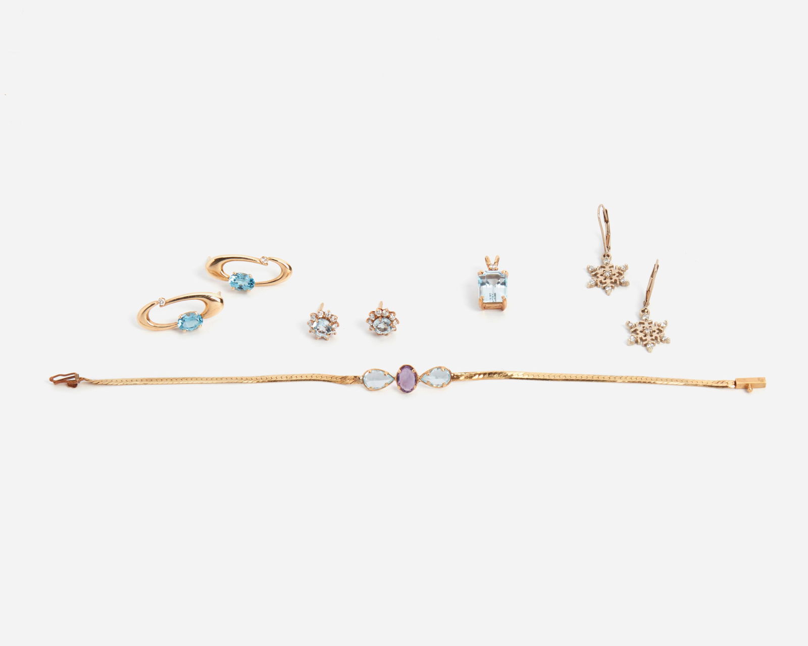 A group of gem-set jewelry (1 of 1)