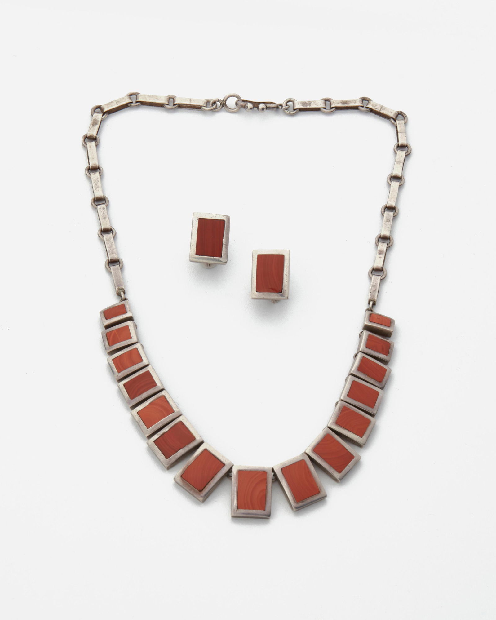 A group of Piedra Y Plata carnelian jewelry (1 of 1)