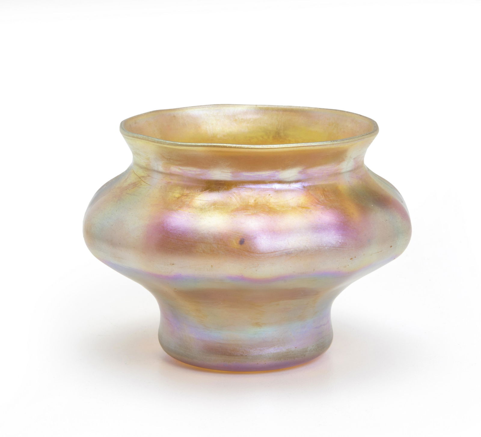 A L.C. Tiffany Favrile glass vase (1 of 3)