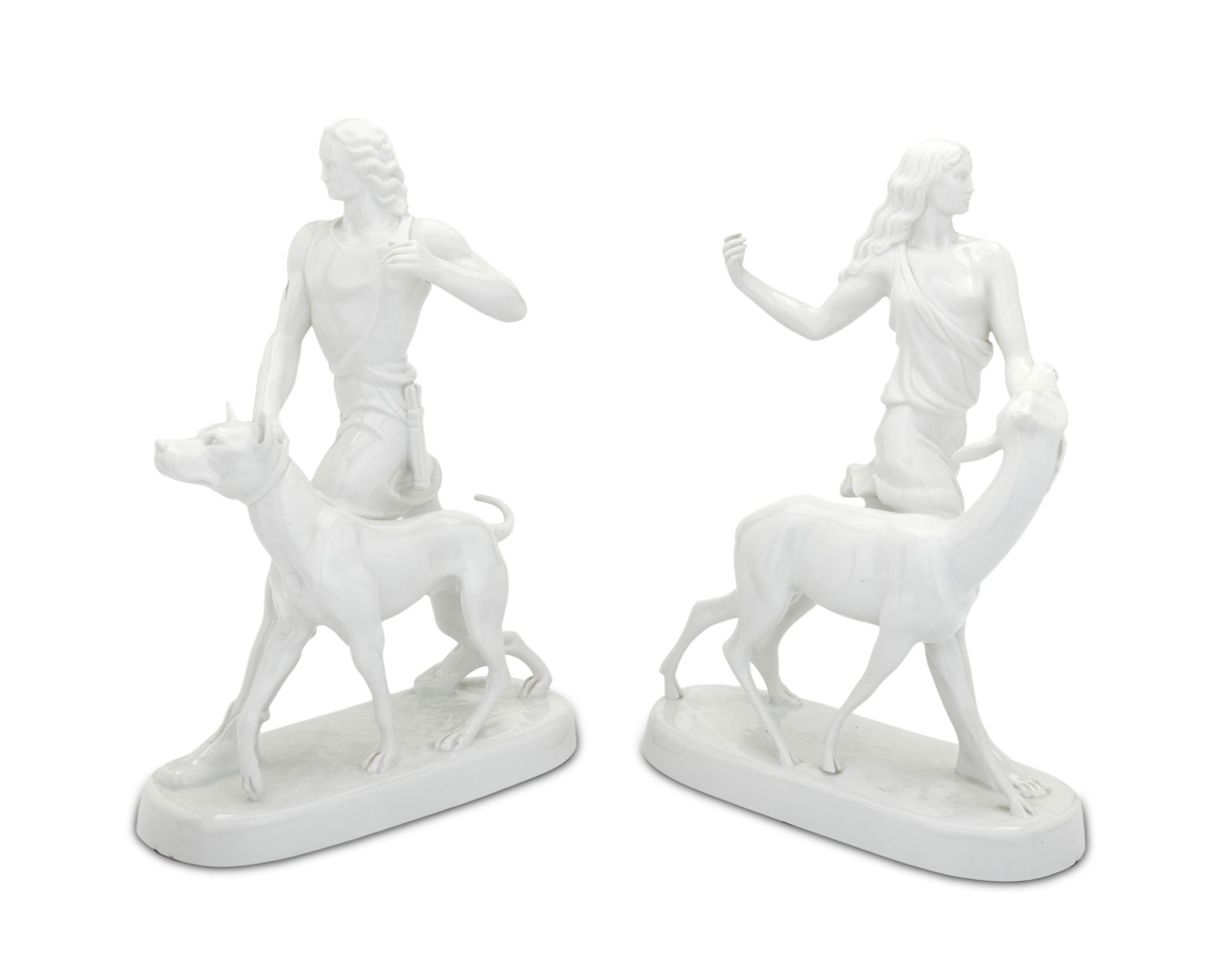 Two Augarten Wien porcelain figures (1 of 6)