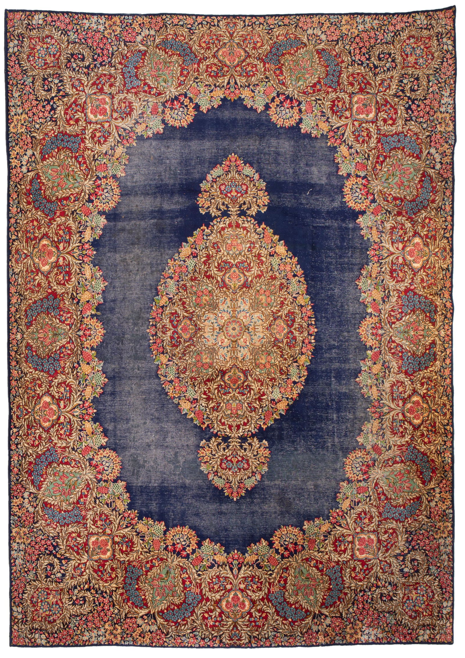 A Kerman area rug (1 of 3)