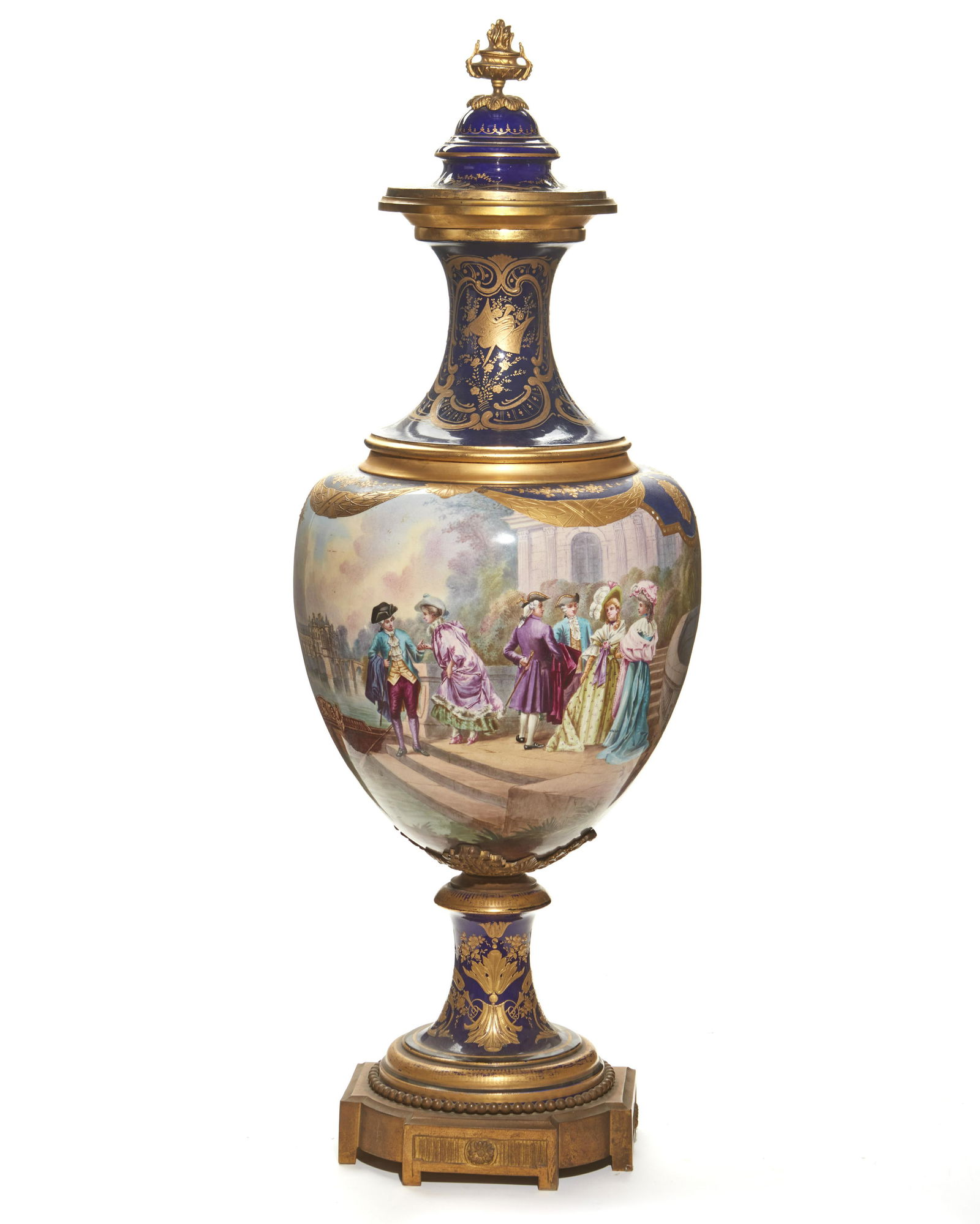 A Sevres urn with courting scene (1 of 4)