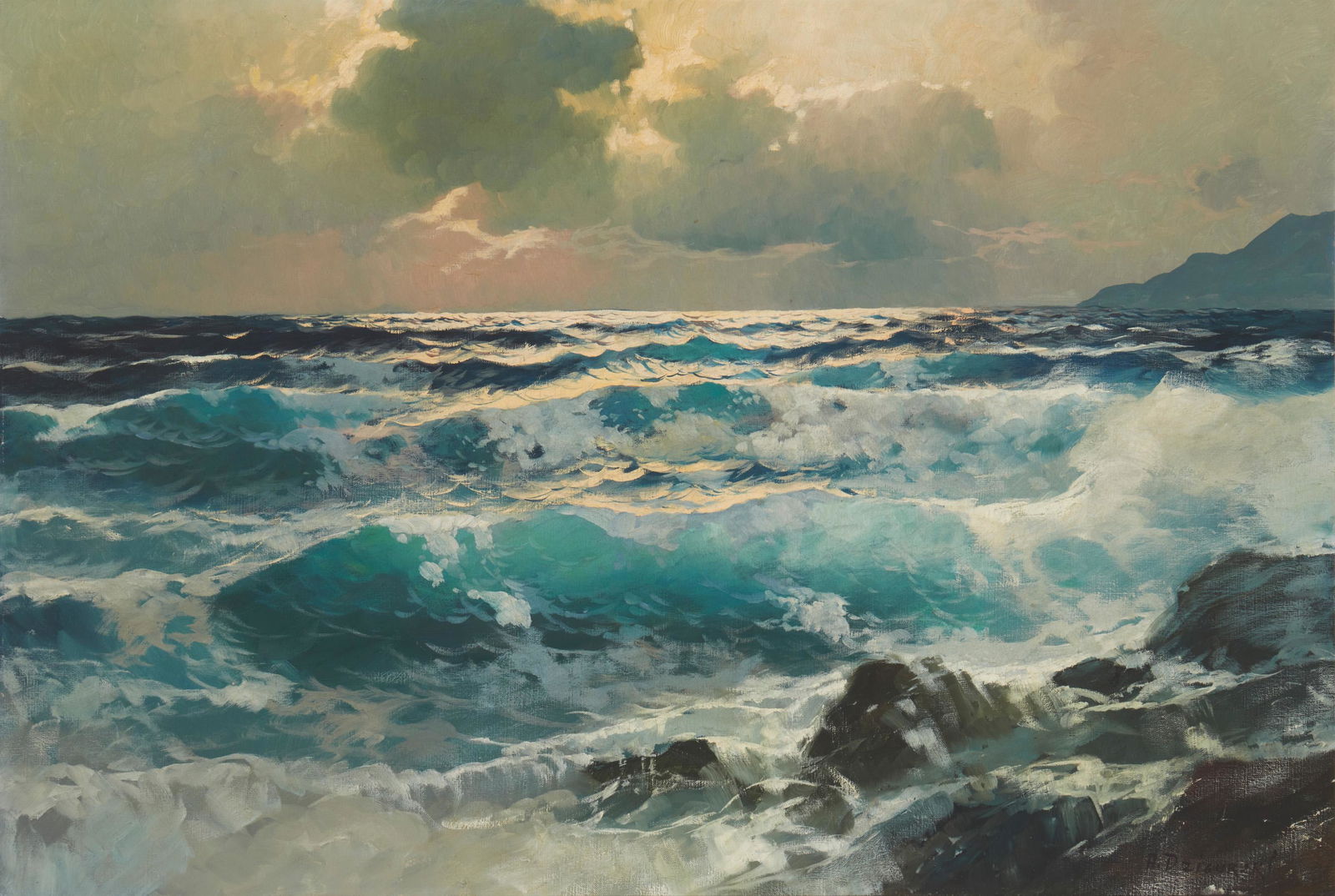 Alexander Dzigurski (1911-1995, Los Angeles, CA) (1 of 5)