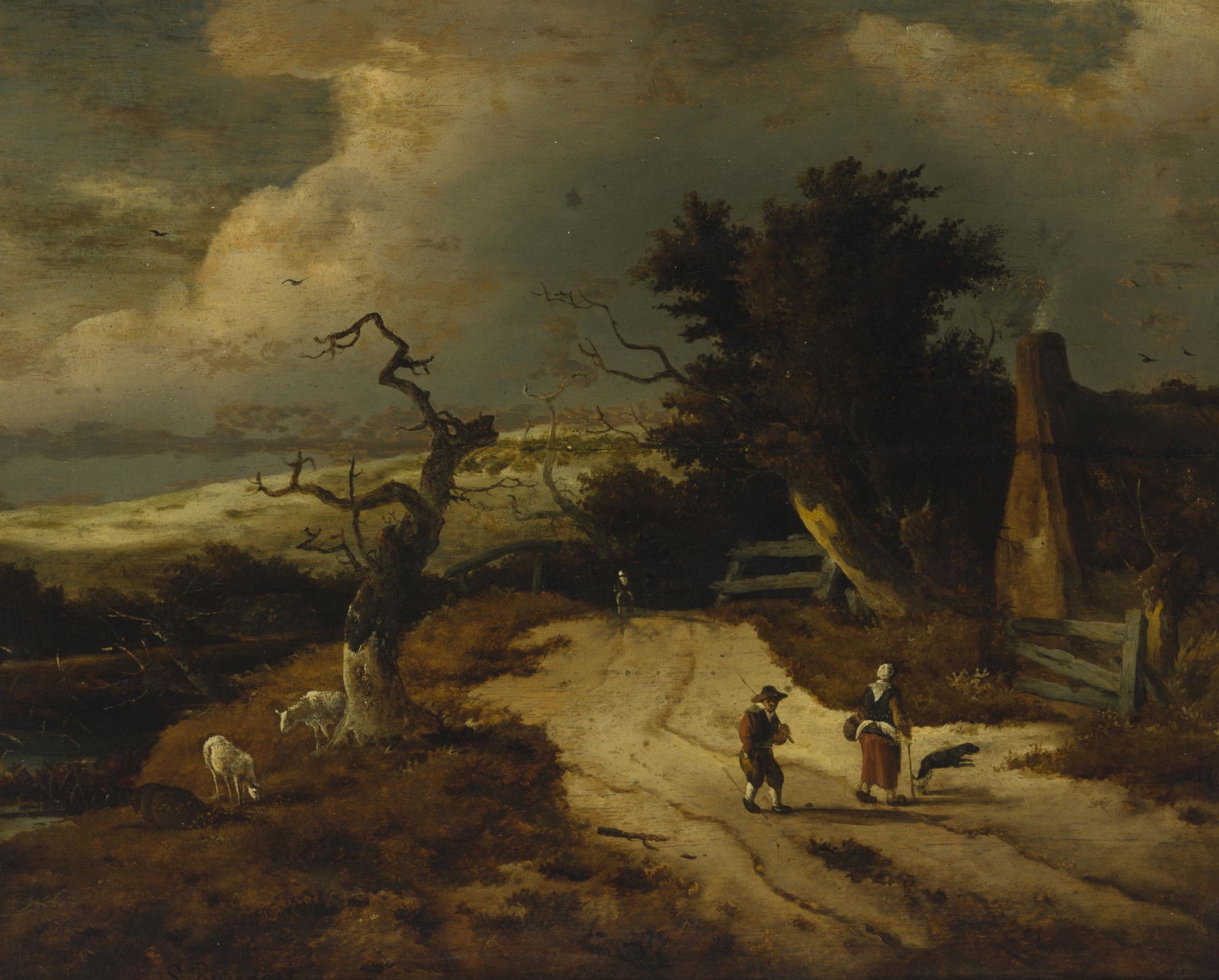 Attributed to Salomon van Ruysdael (1602/03-1670, (1 of 4)