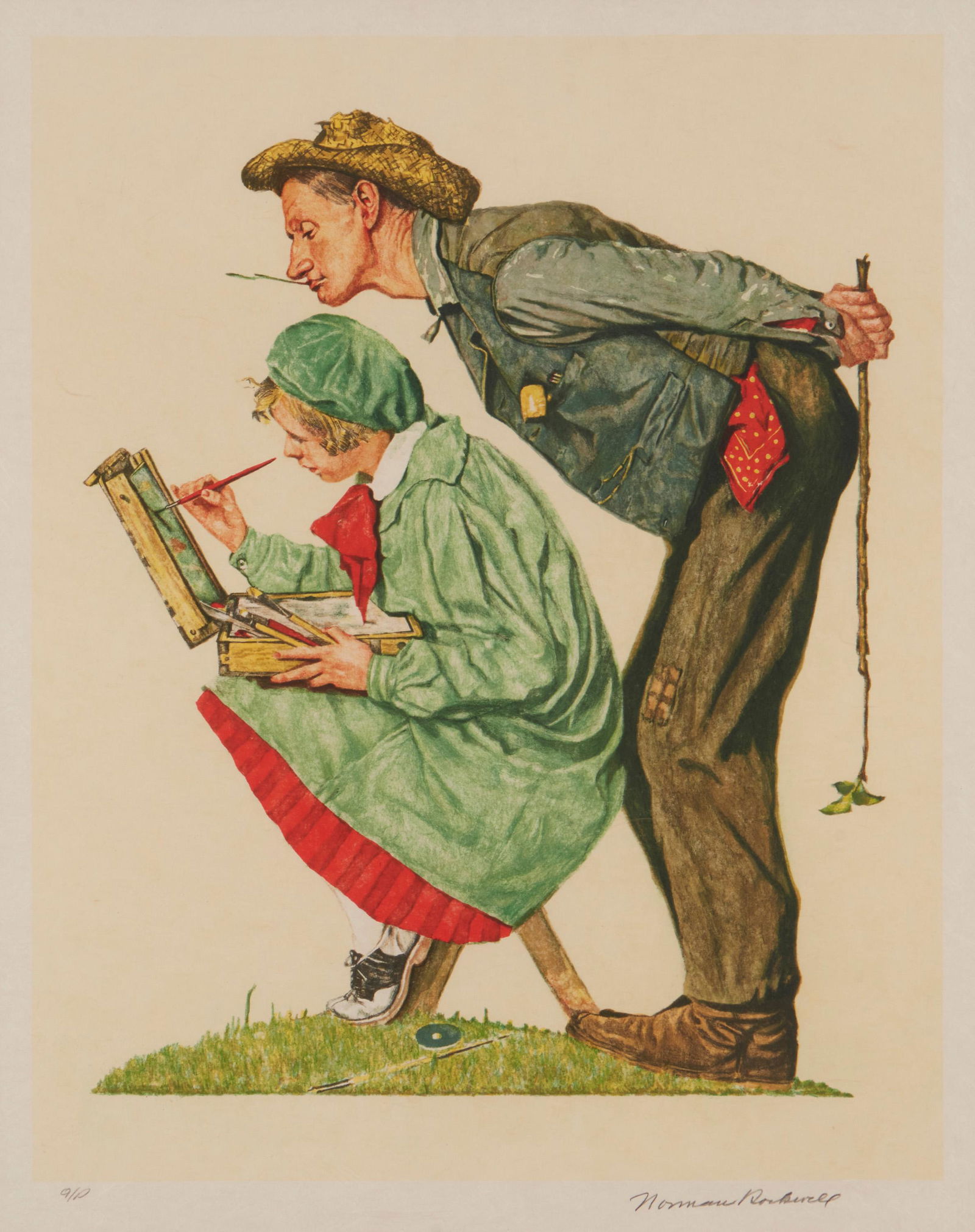 Norman Rockwell (1894-1978, Stockbridge, MA) (1 of 5)