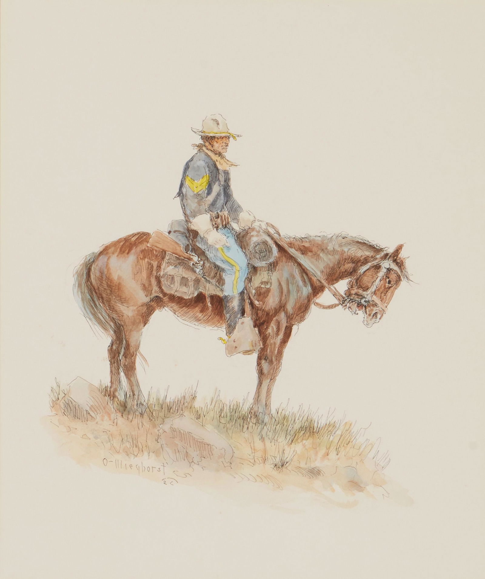 Olaf Wieghorst (1899-1988, El Cajon, CA) (1 of 7)