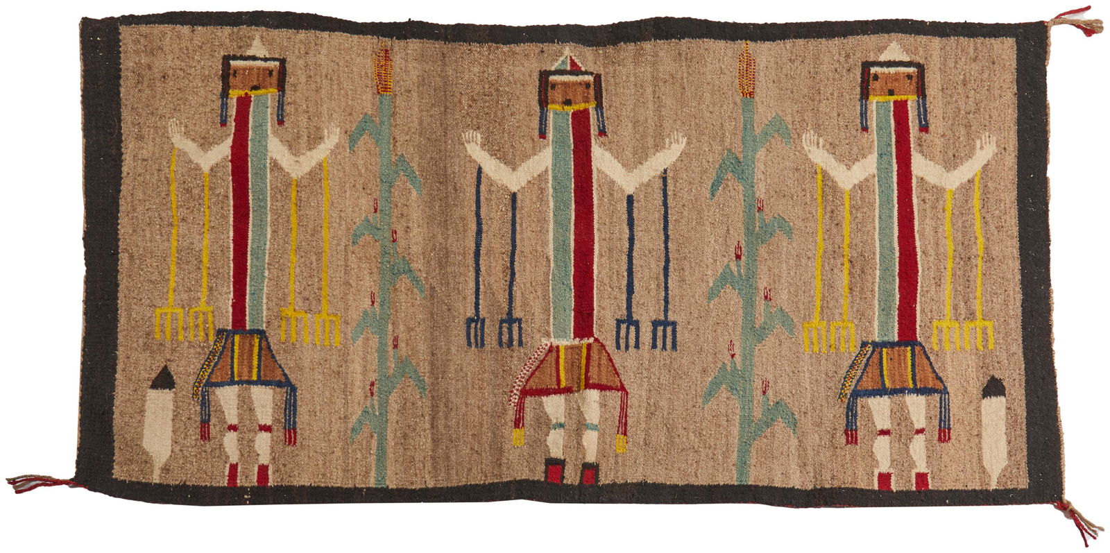 A Navajo Yei weaving (1 of 4)