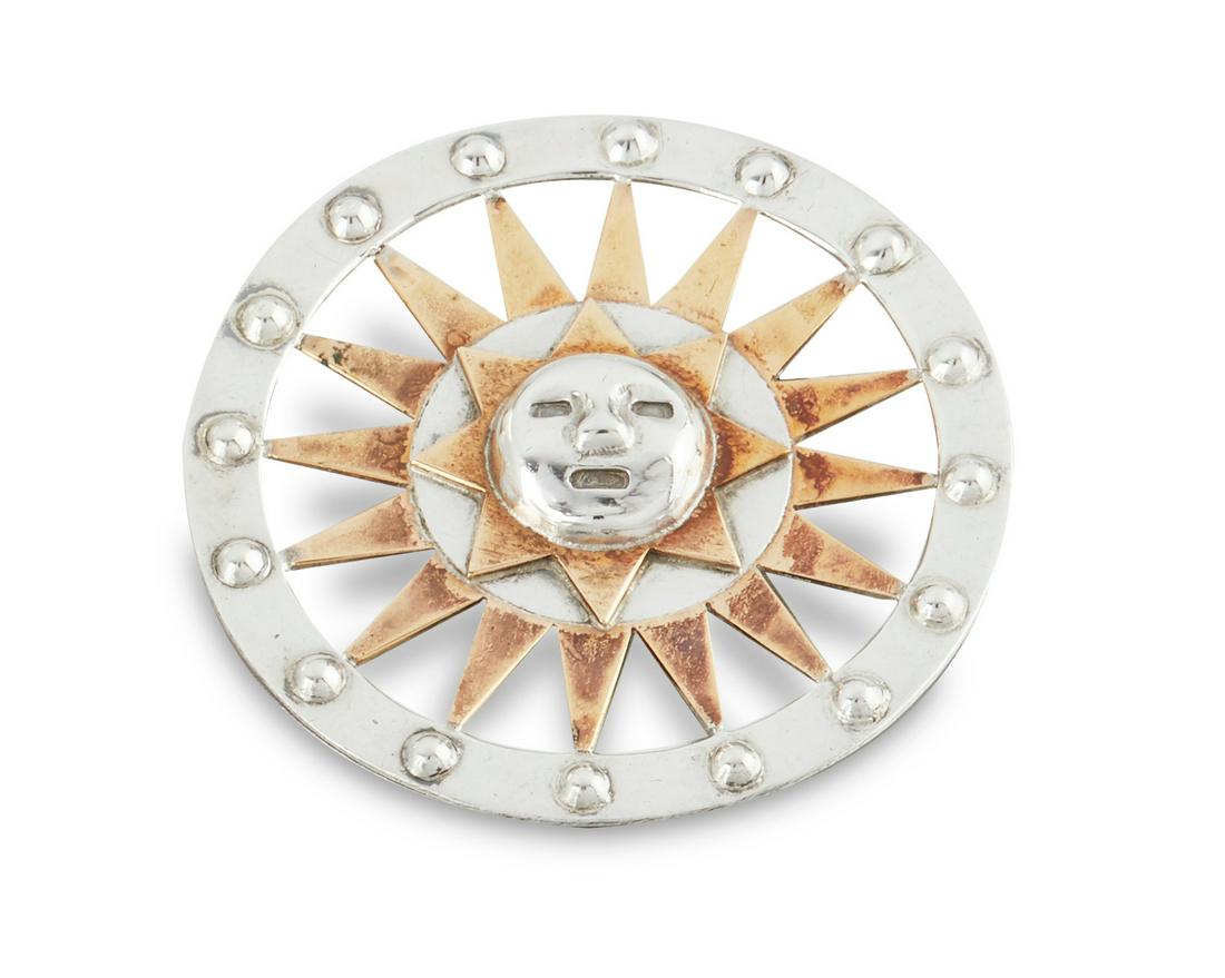 A William Spratling silver and copper brooch (1 of 2)