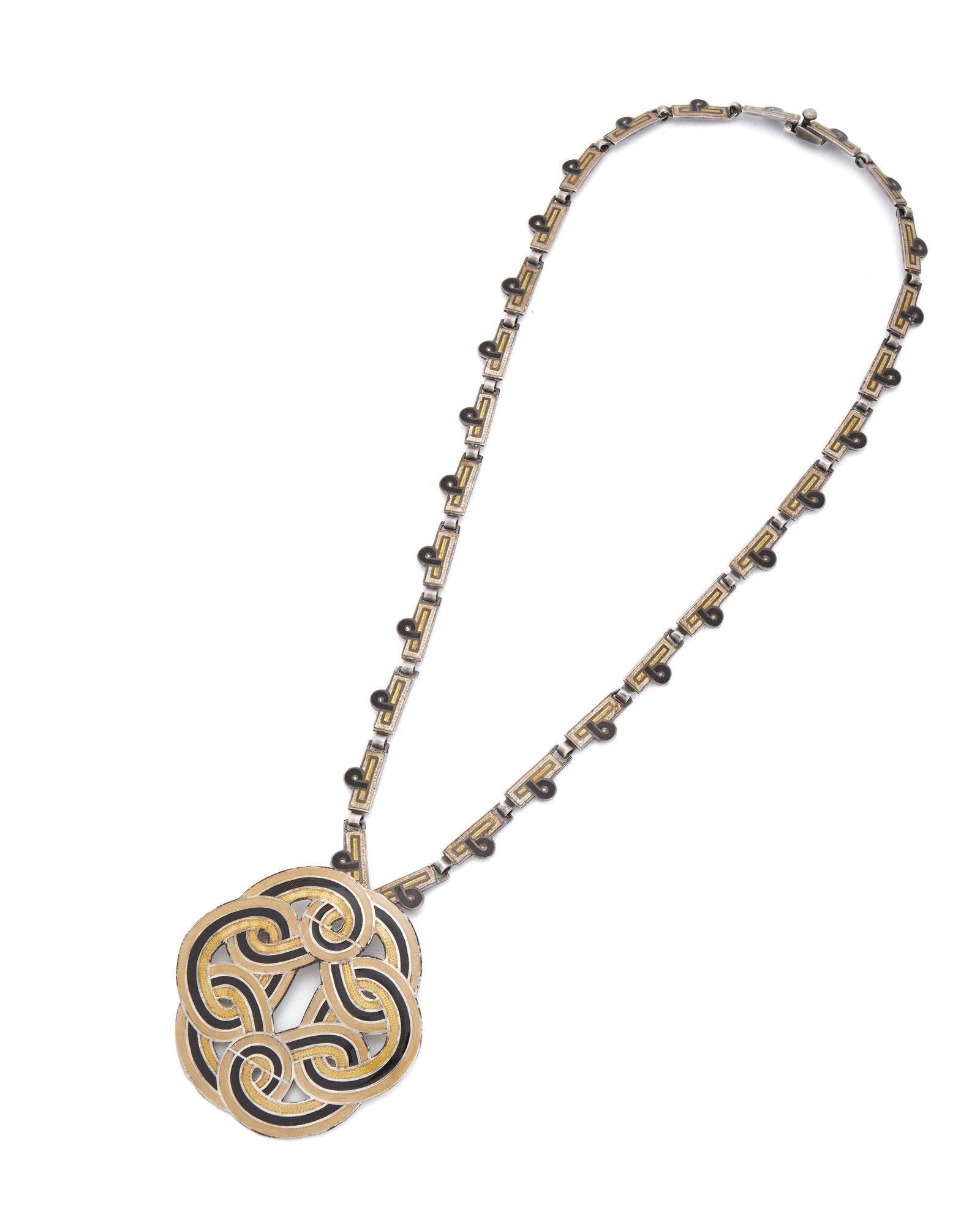 A Margot de Taxco Mexican silver and enamel (1 of 2)