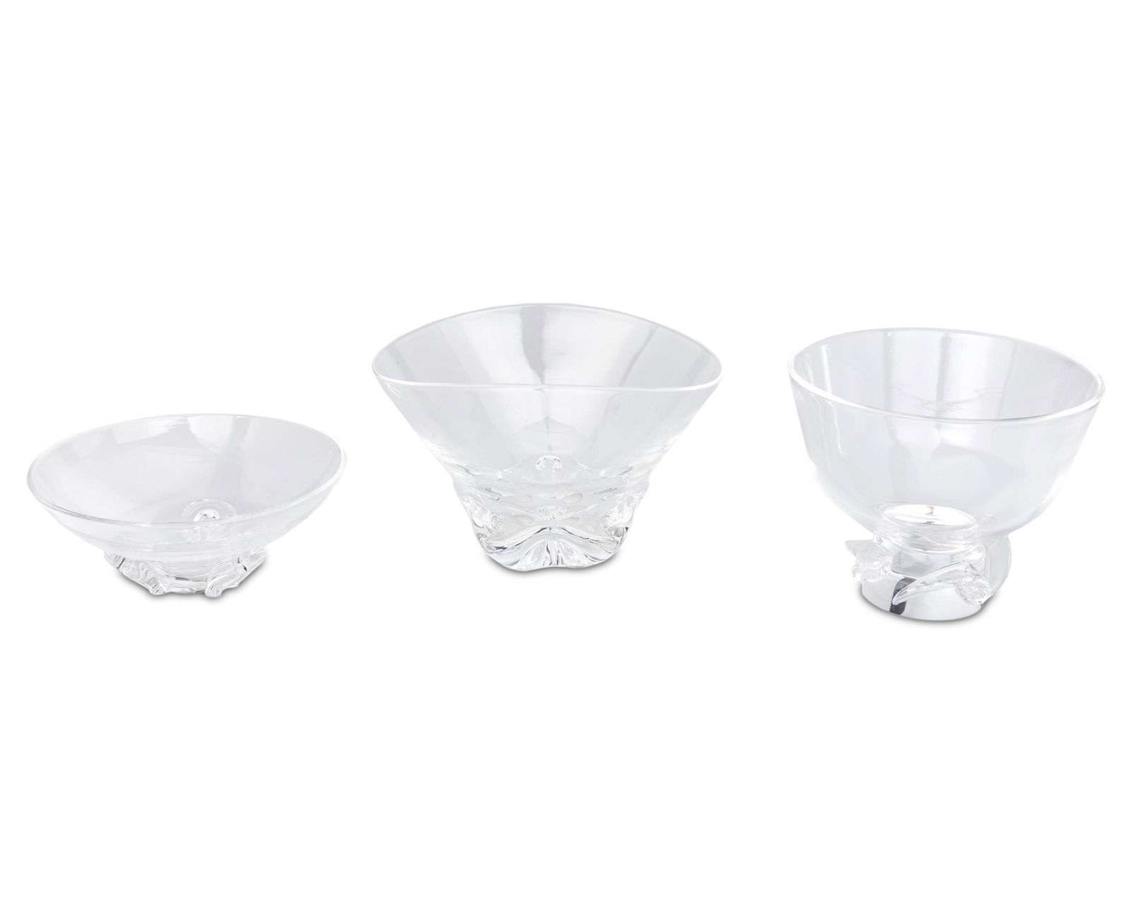 Three Steuben glass bowls (1 of 2)
