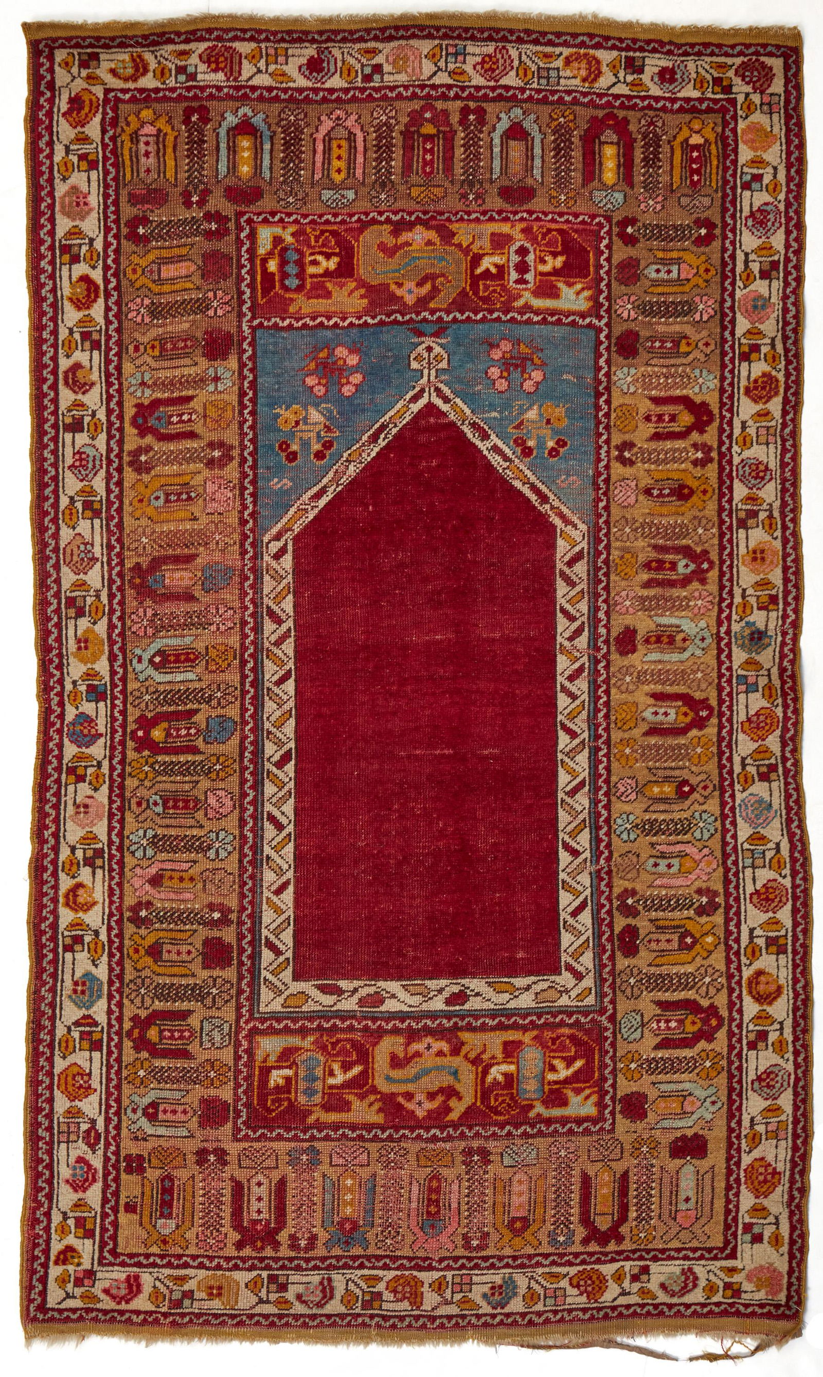 A Turkish Ghiordes prayer rug (1 of 5)