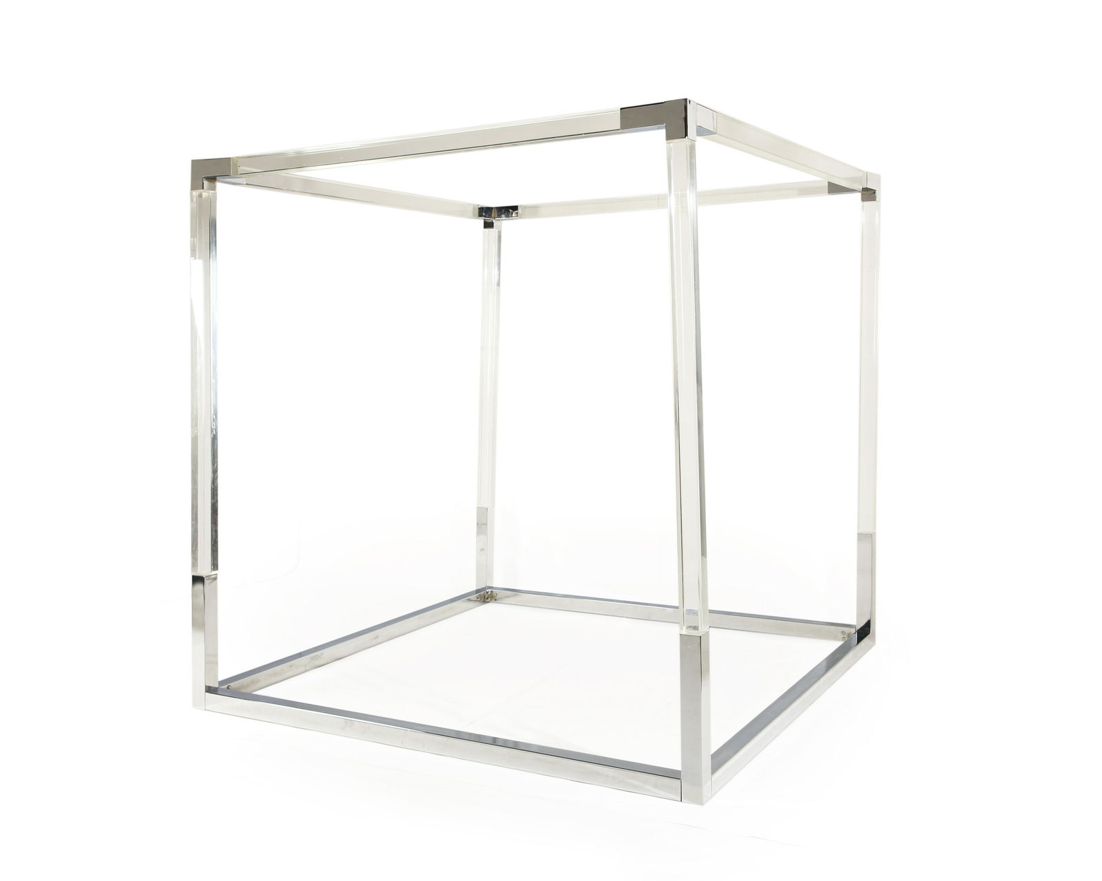 A Charles Hollis Jones Lucite bed (1 of 1)