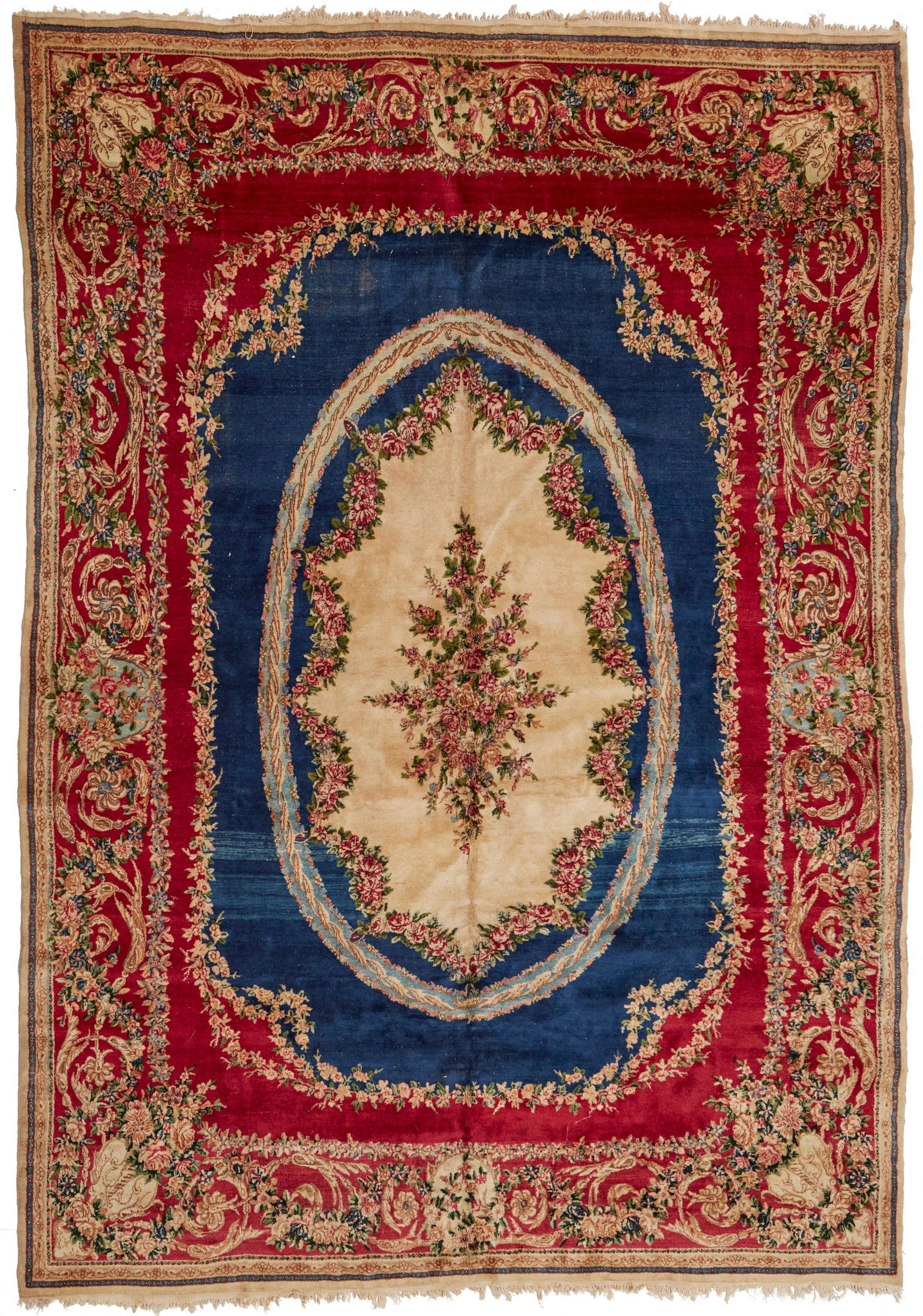 A Kerman area rug (1 of 3)