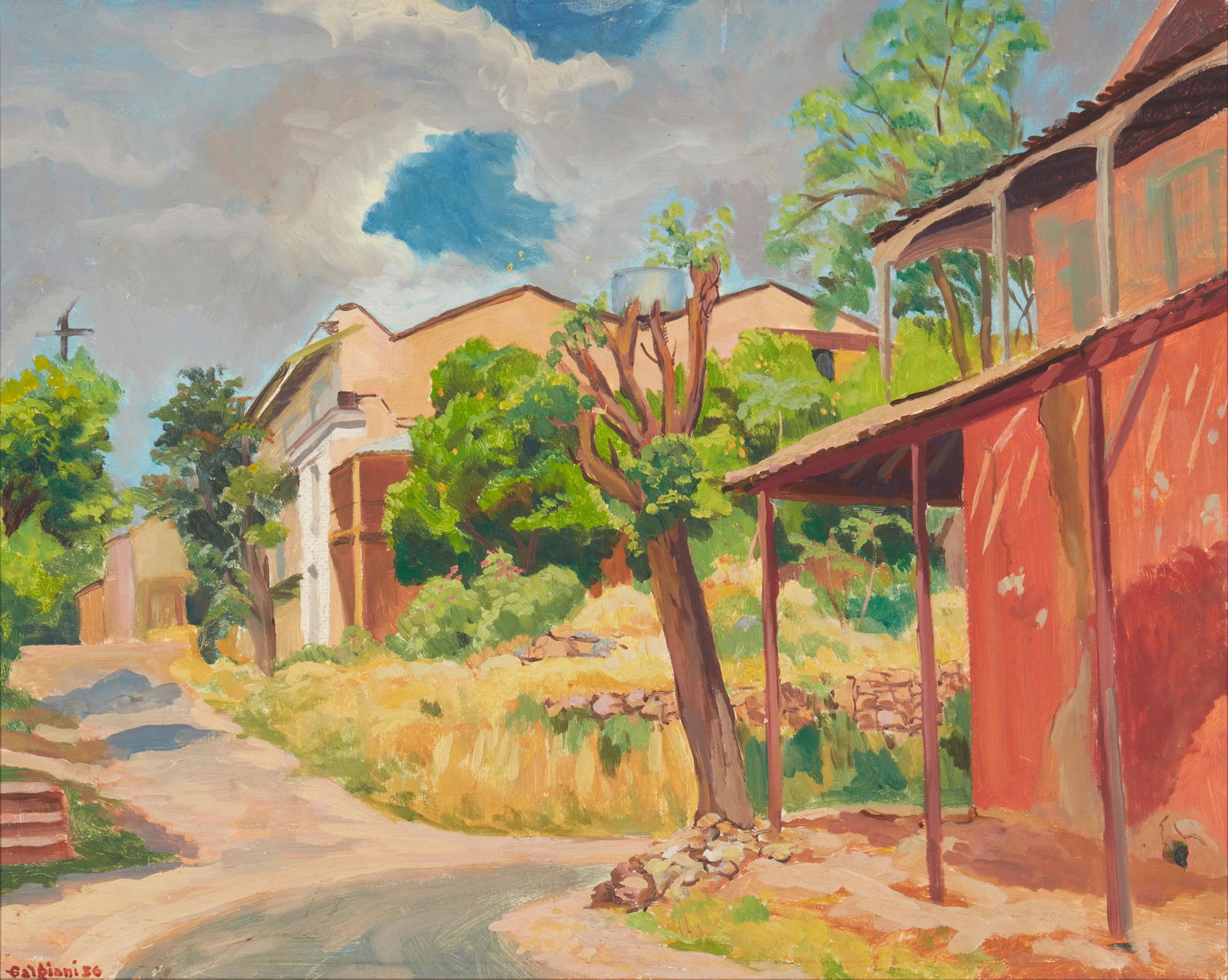 Oscar Vincent Galgiani (1903-1994, Stockton, CA) (1 of 6)