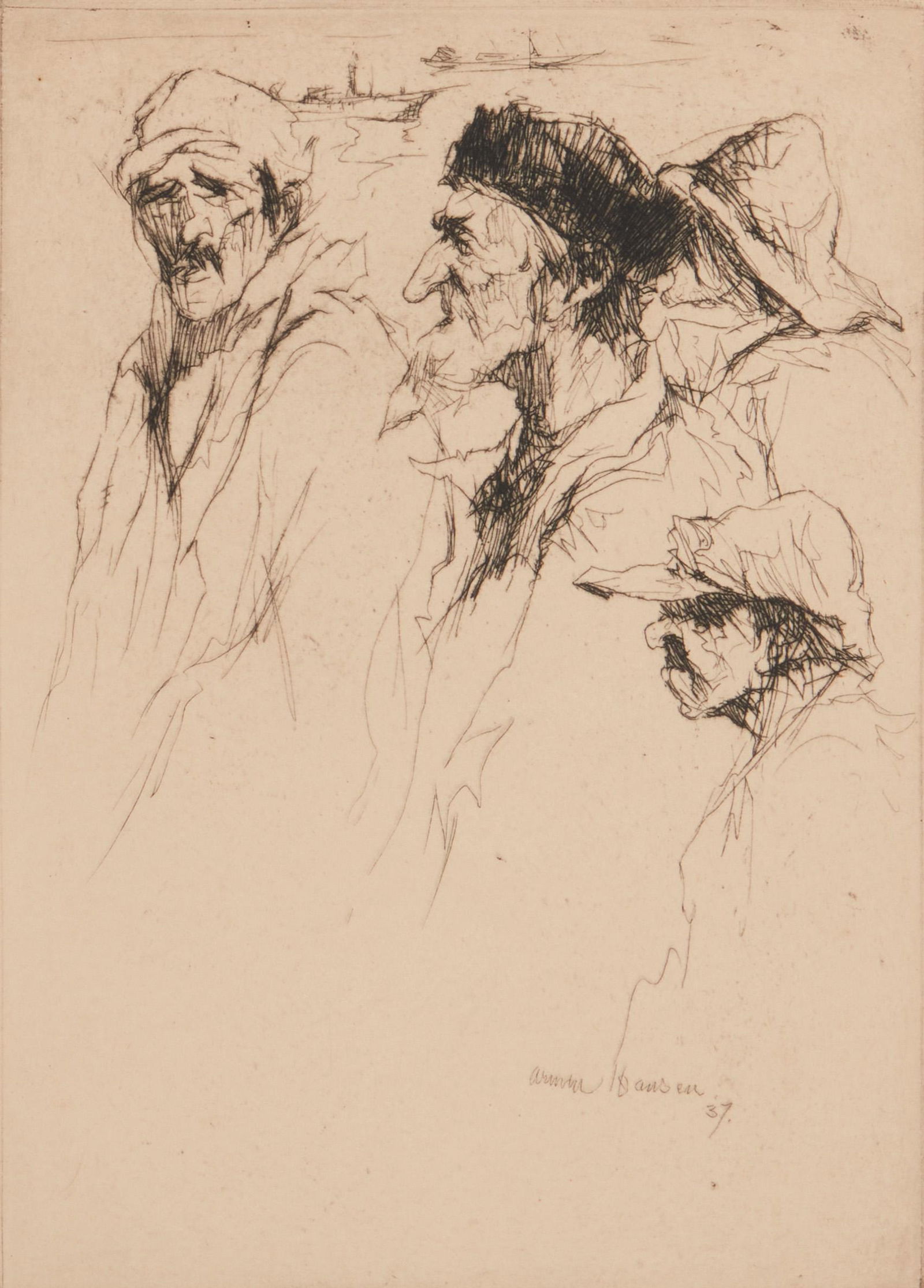 Carl Armin Hansen (1886-1957, Monterey, CA) (1 of 7)