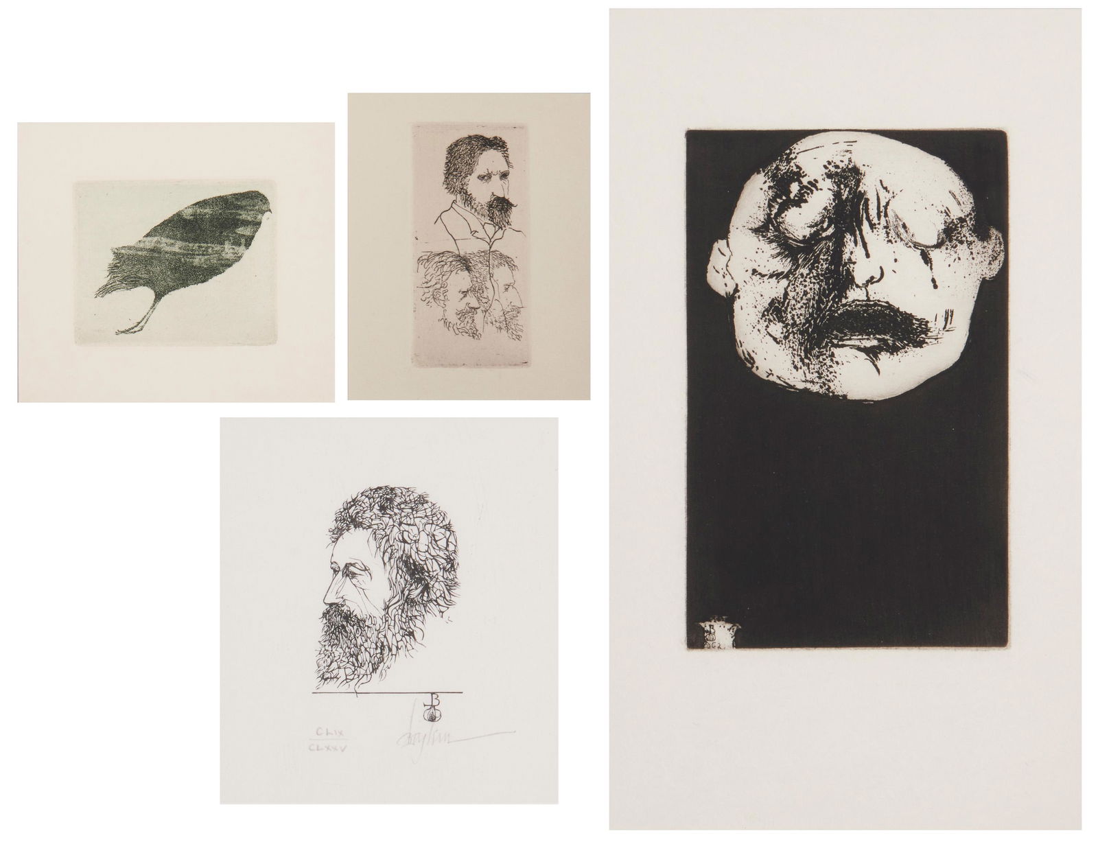 Leonard Baskin  (1922-2000, Northampton, MA) (1 of 15)