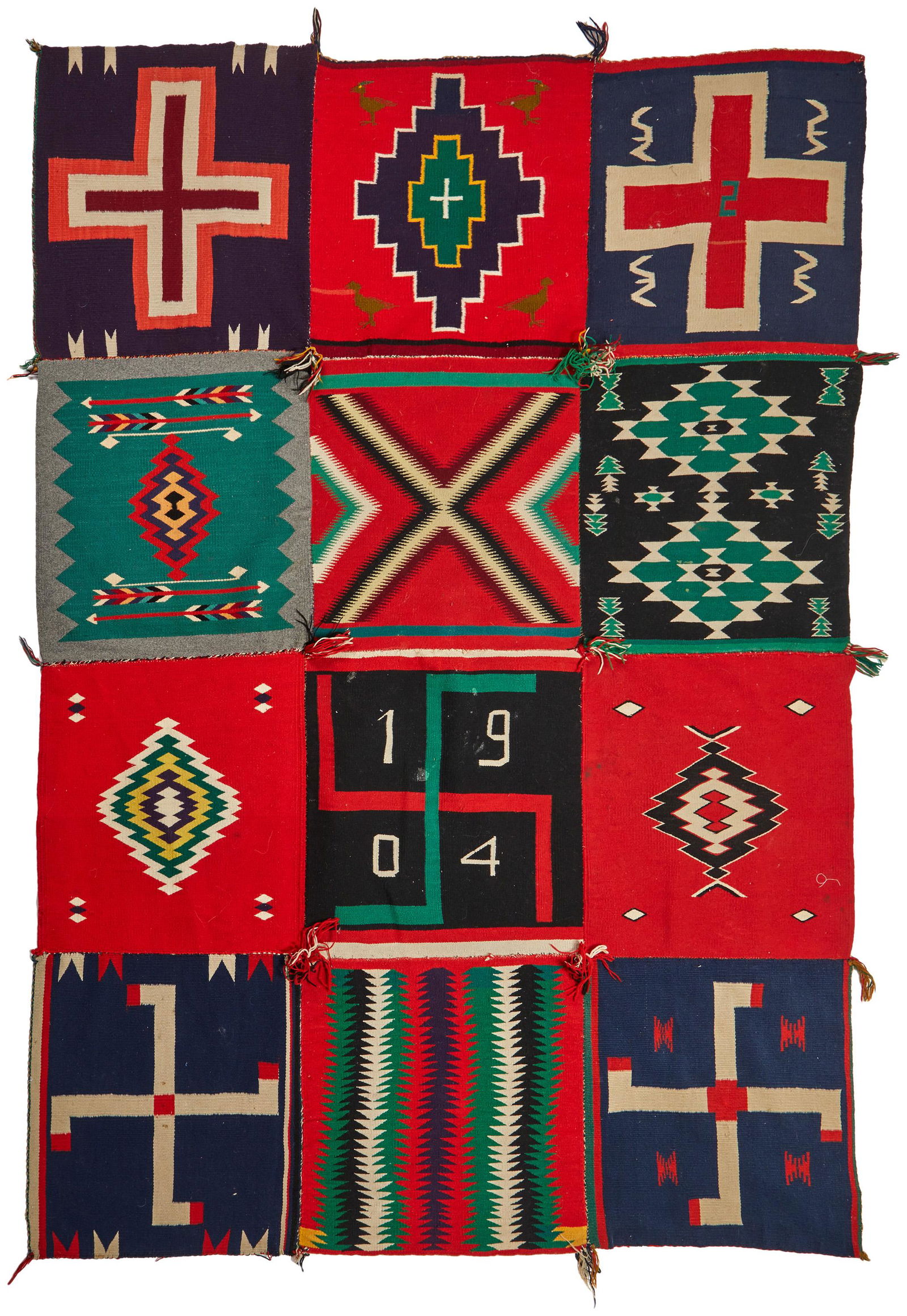 A Navajo/Dine Germantown blanket (1 of 4)