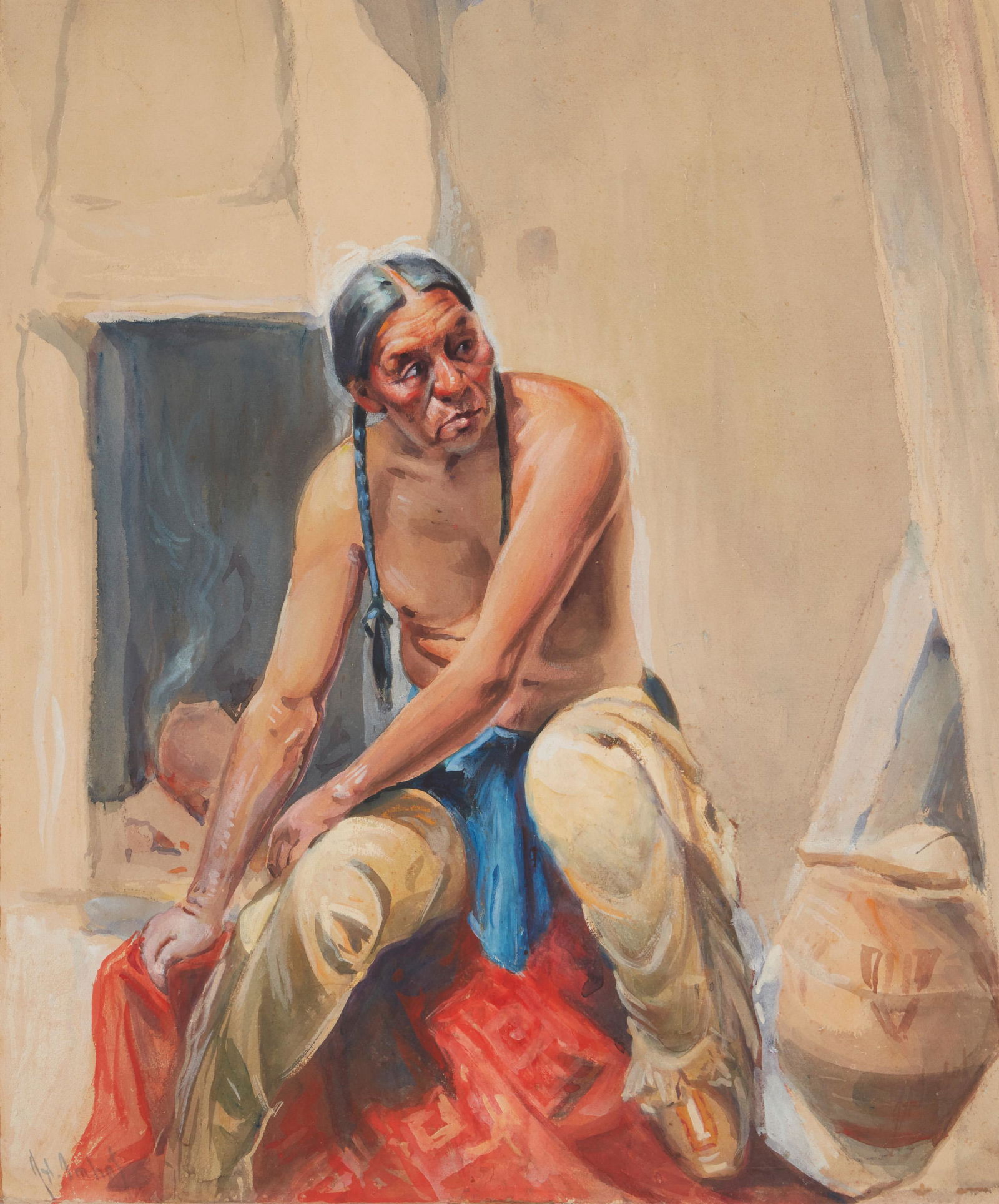 Joseph Adam Imhof (1871-1955 Taos, NM) (1 of 8)