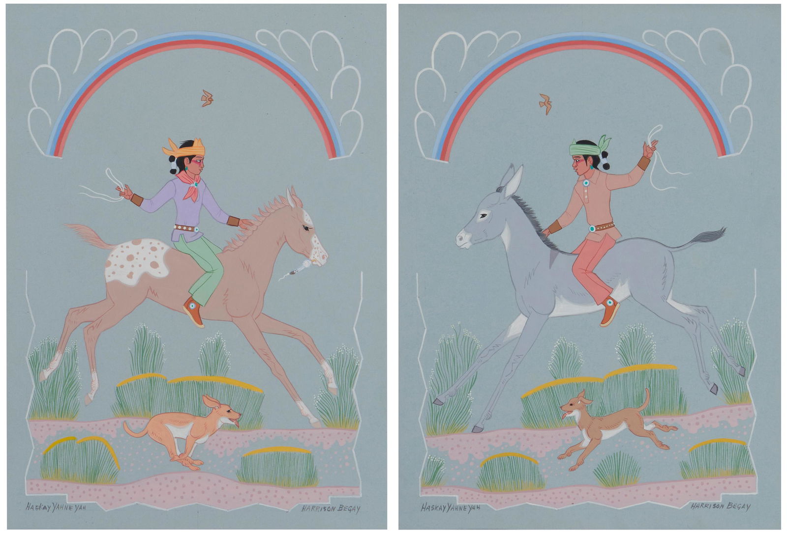 Harrison (Haskay Yahne Yah) Begay (1914-2012, Gilbert, (1 of 12)