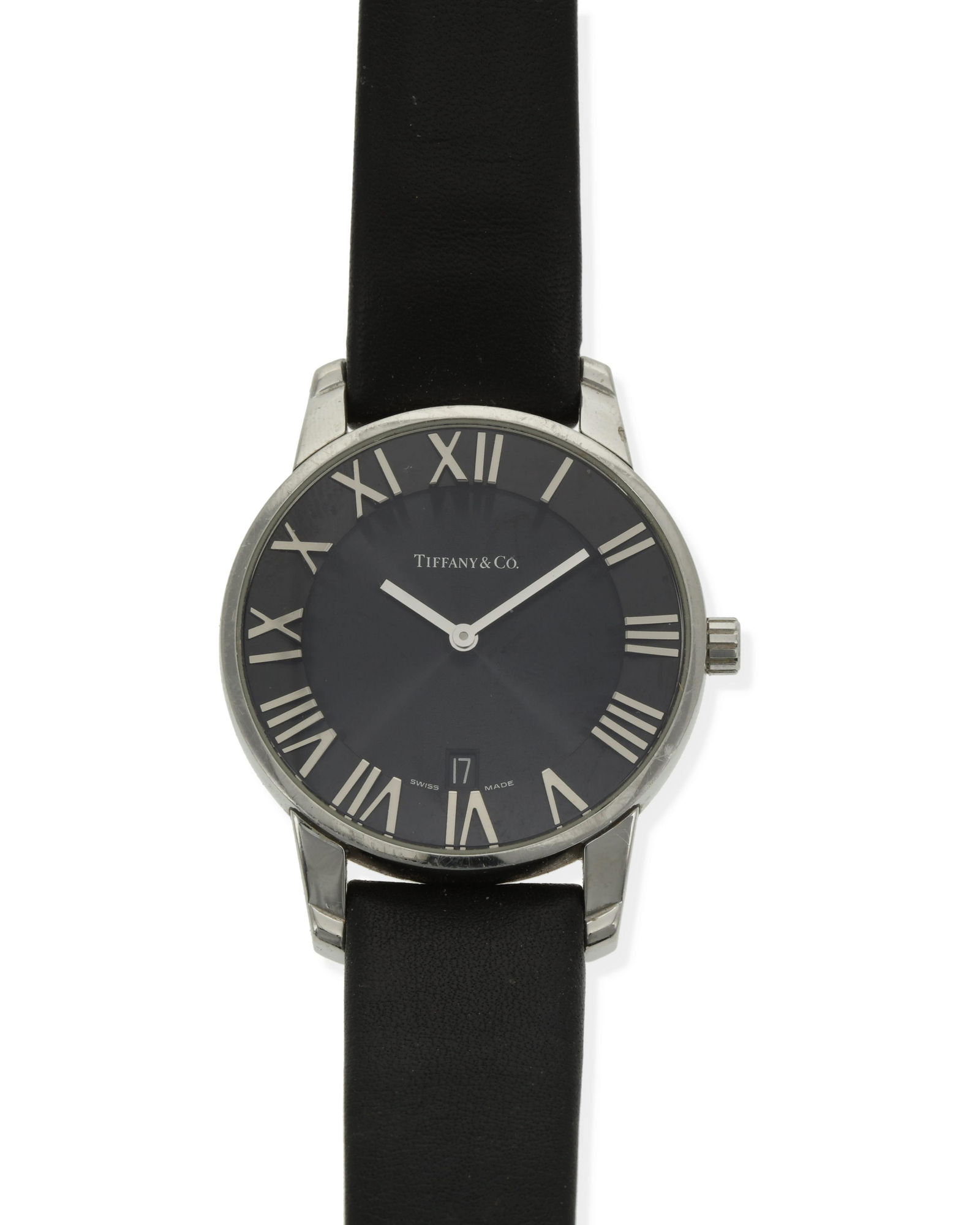 A Tiffany & Co stainless wristwatch (1 of 3)