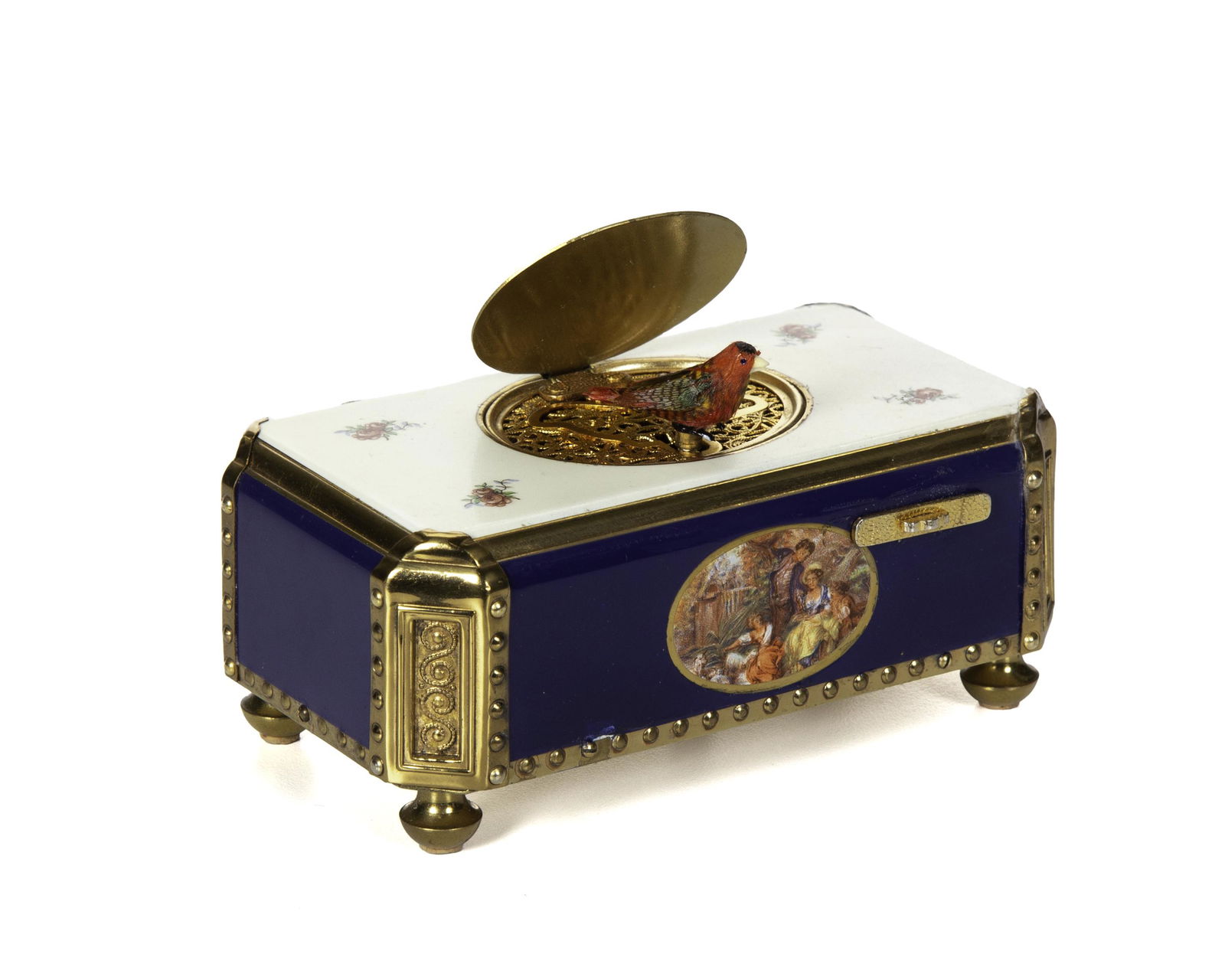 A Reuge Singing Bird Automaton Music Box
