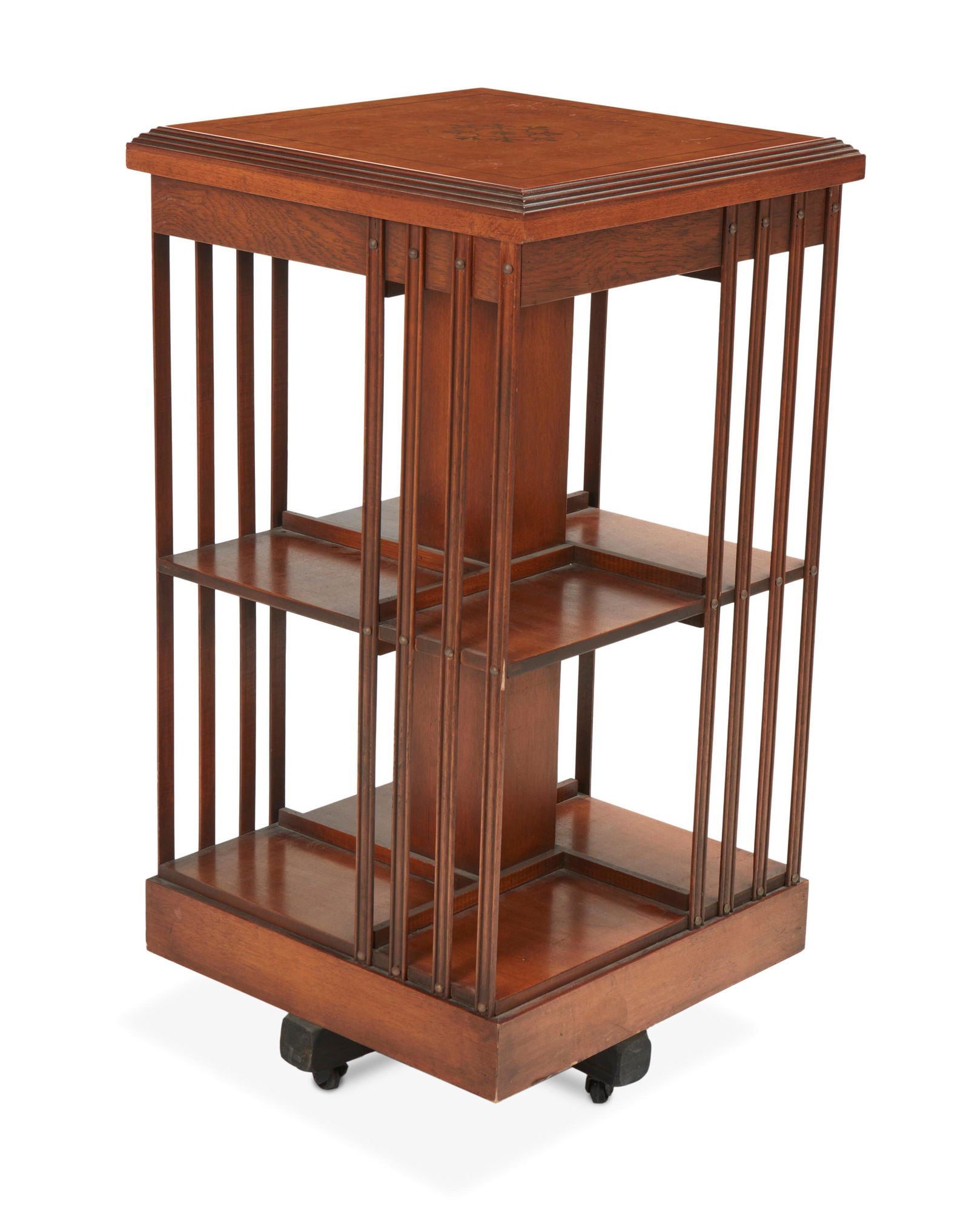 An Arts and Crafts revolving bookstand (1 of 4)