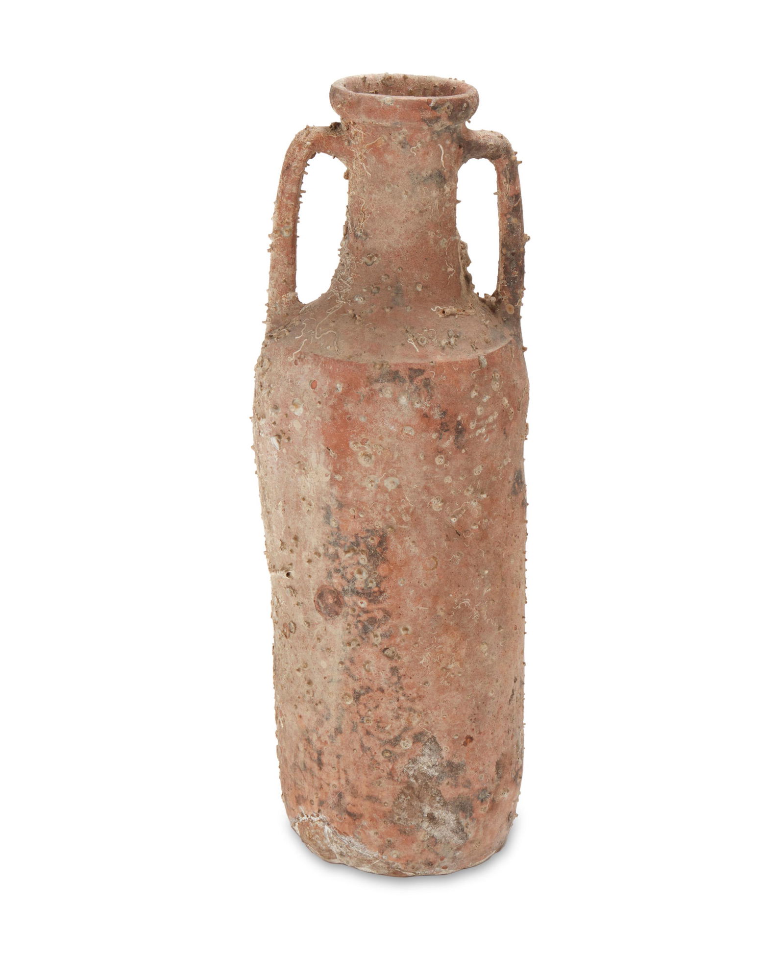 An Antique Mediterranean terracotta amphora vessel (1 of 5)