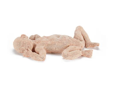 Carolein Smit (b. 1960, Dutch): "Baby 7," 1997 Glazed ceramic Signed and dated: Carolein Smit / 1997; titled to verso 4.5" H x 23" W x 14.25" D Provenance: The Blake Byrne Collection