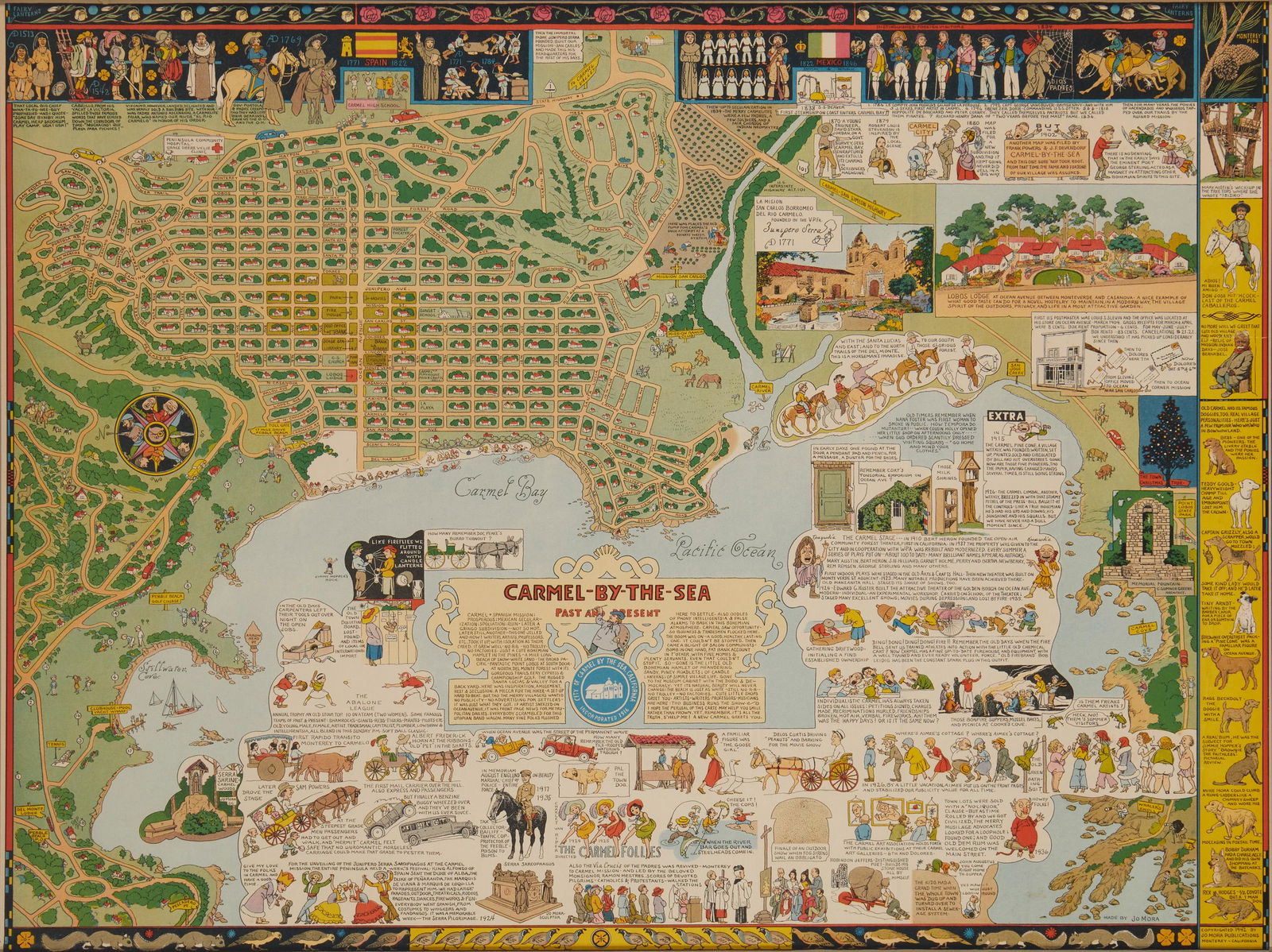 After Joseph Jacinto Mora (1876-1947, Carmel, CA) (1 of 5)