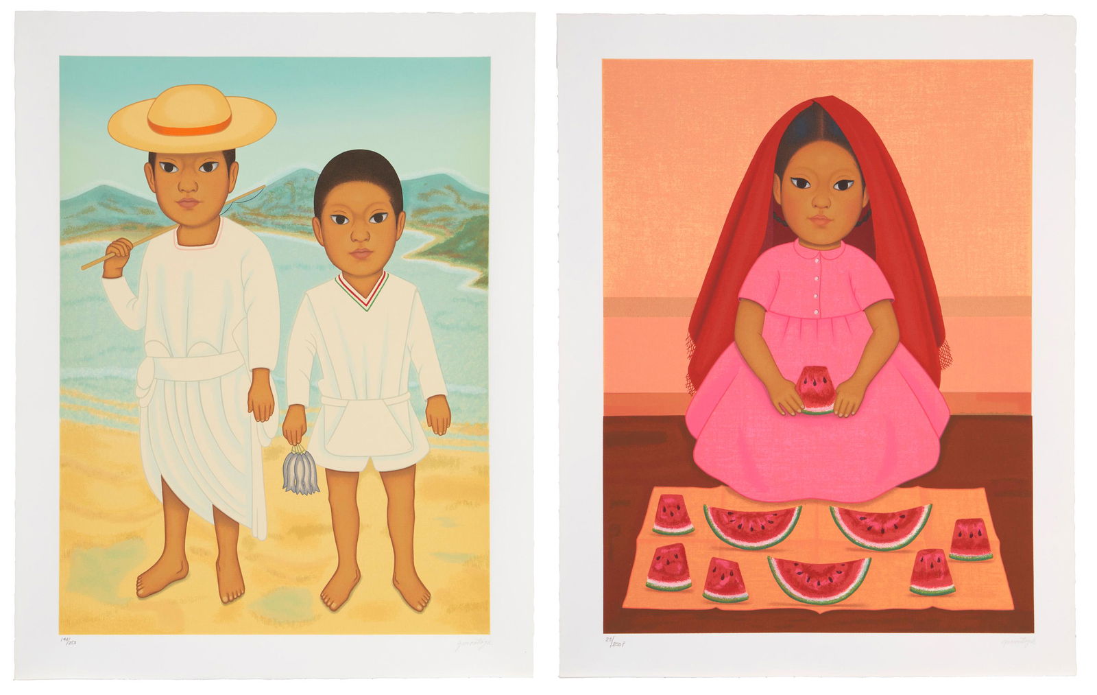 Gustavo Montoya (1905-2003, Mexican) (1 of 8)