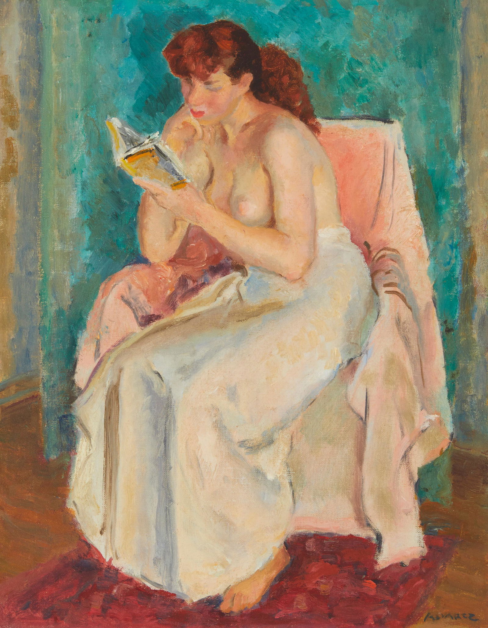 Mabel Alvarez (1891-1985, Los Angeles, CA) (1 of 5)