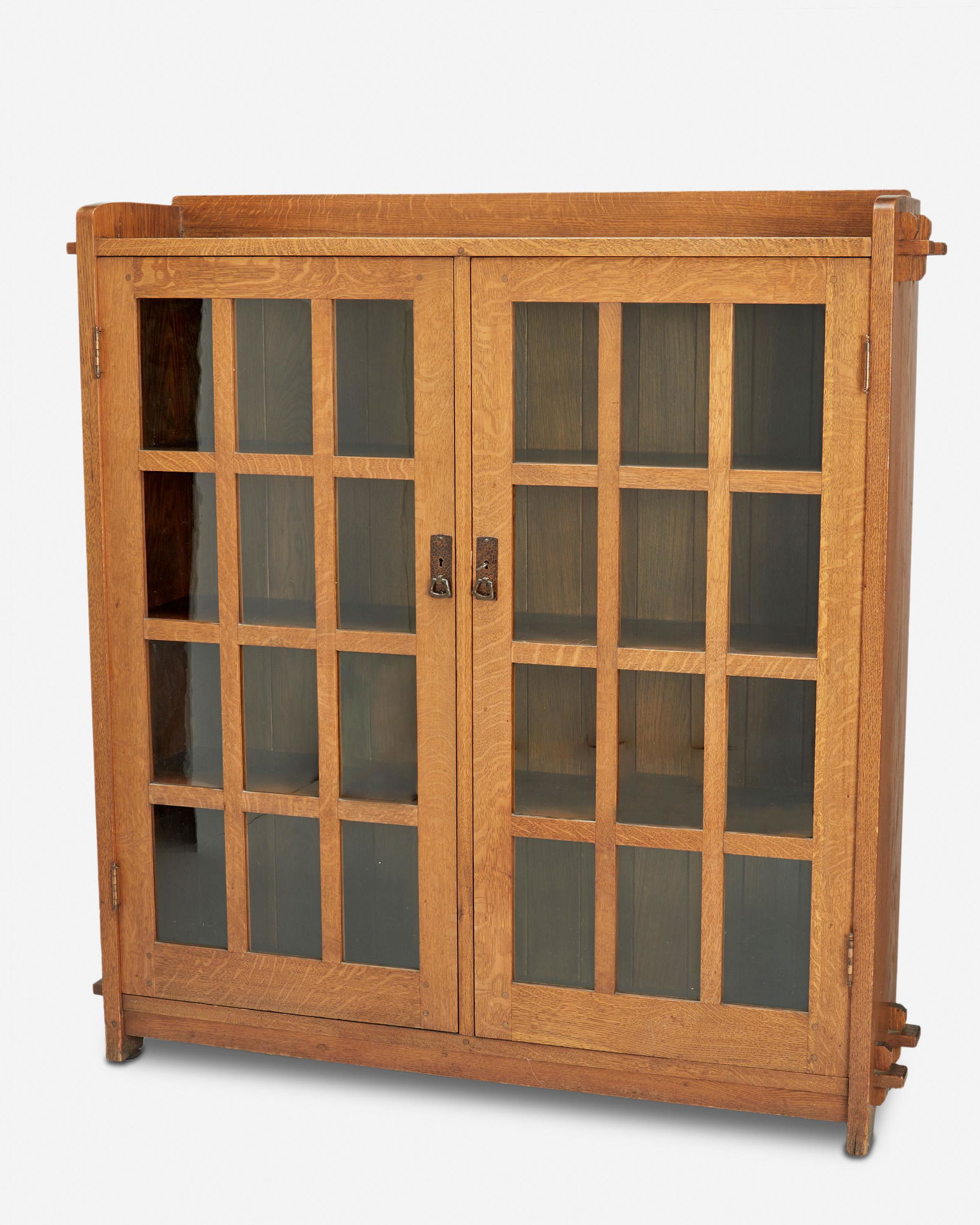 A L. & J.G. Stickley double-door bookcase, no. 645 (1 of 4)