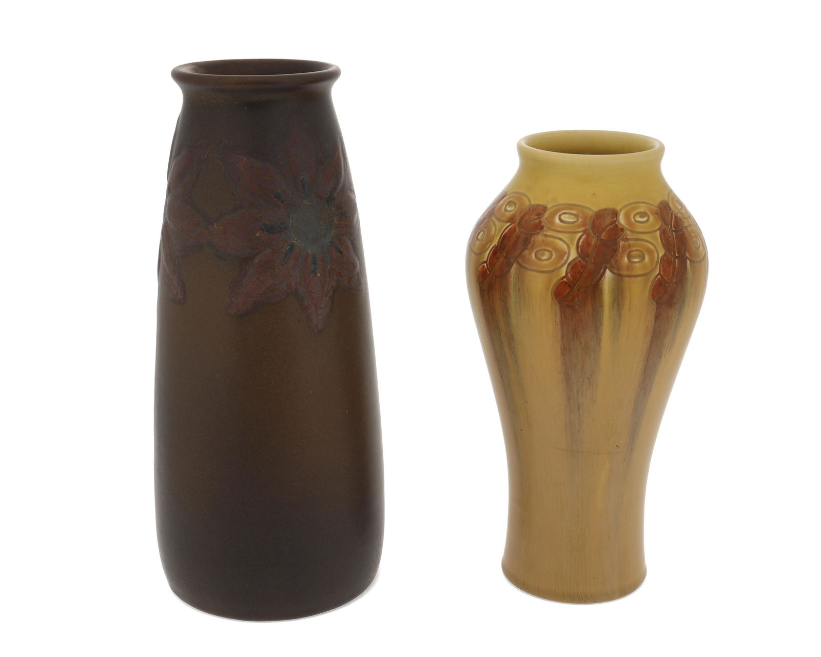Two Rookwood pottery vases (1 of 4)