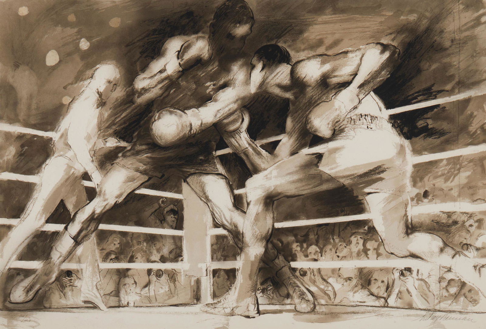 Leroy Neiman (1921-2012, New York, NY) (1 of 7)