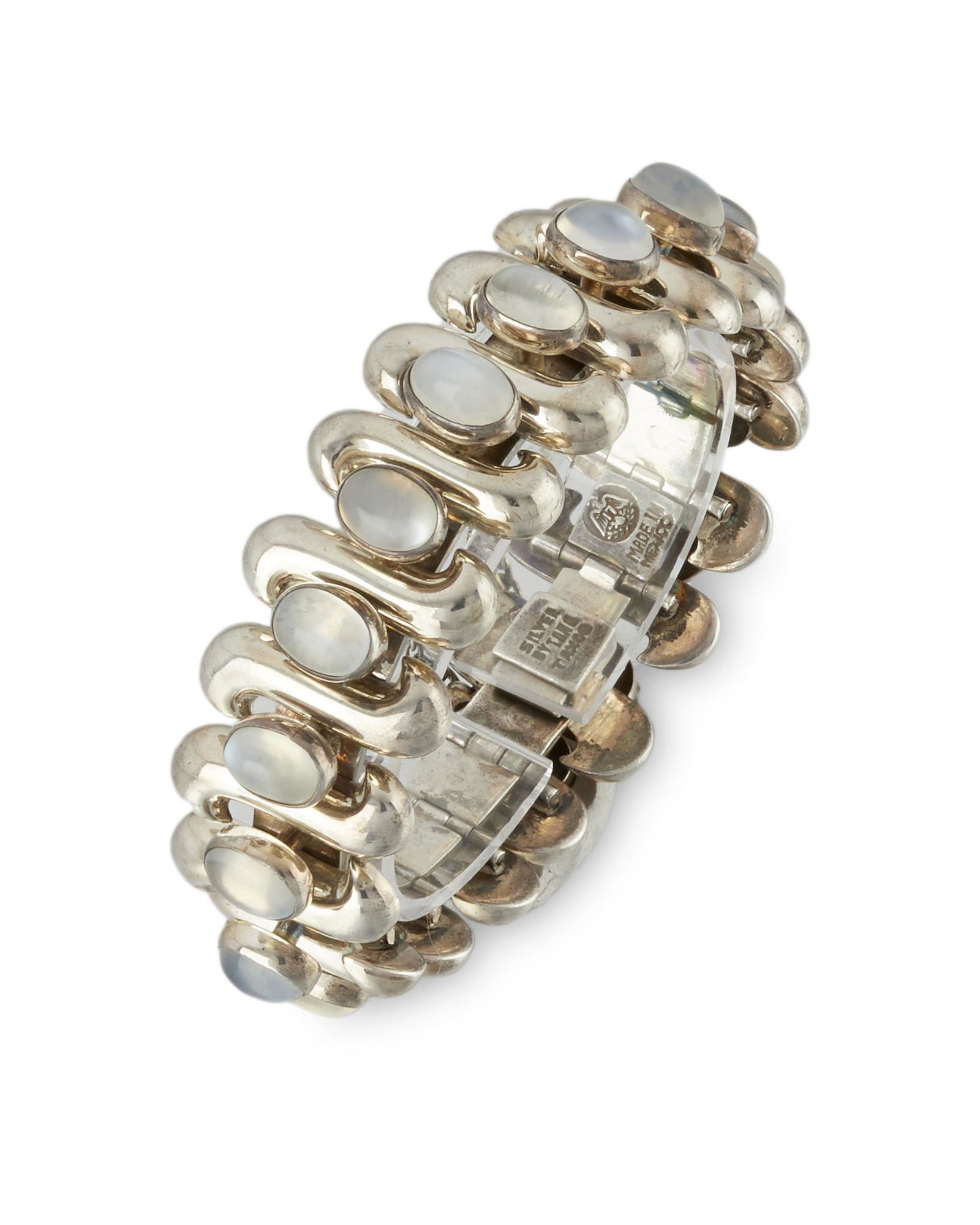 An Antonio Pineda silver and moonstone bracelet (1 of 1)