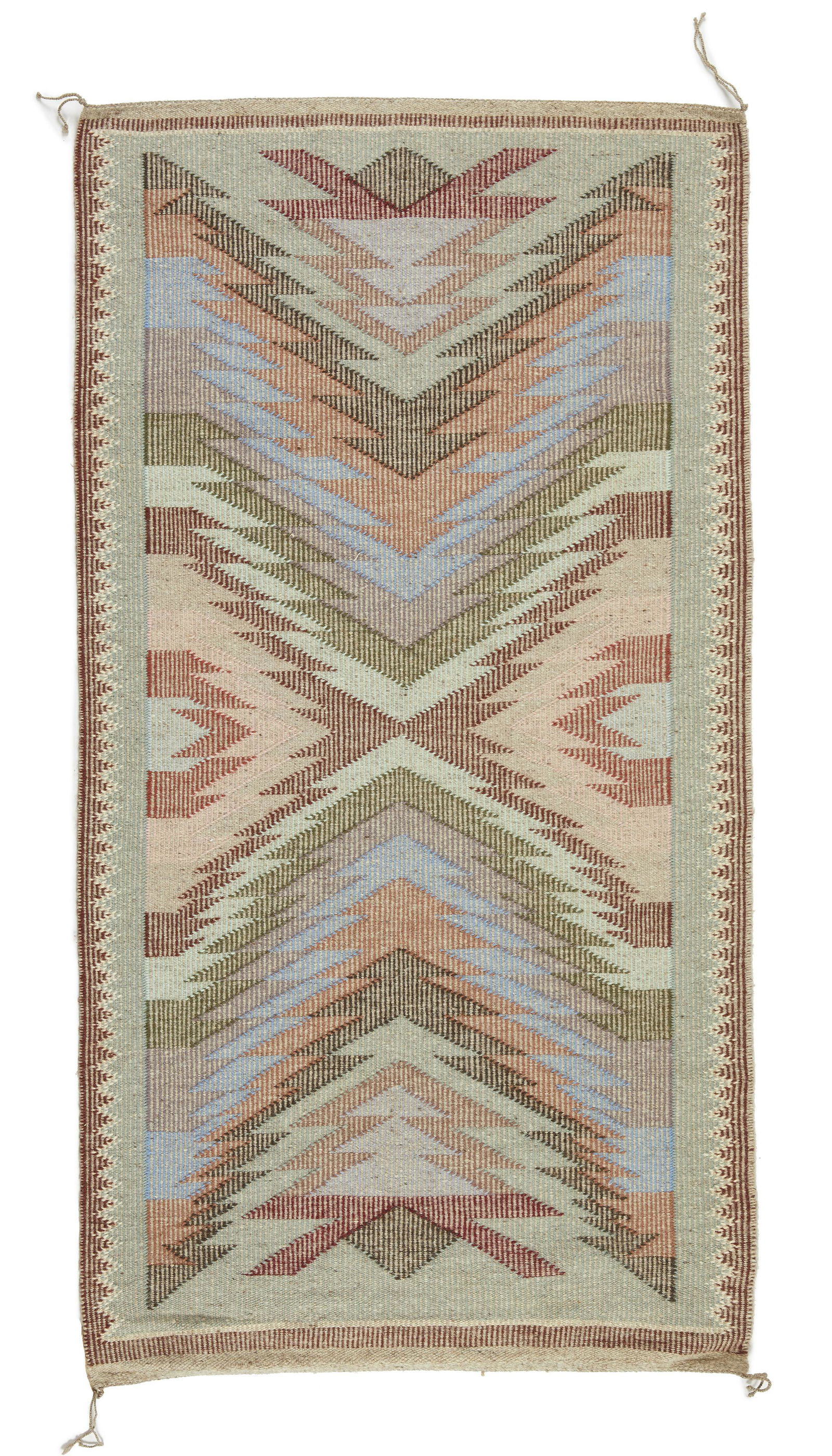 A Navajo regional raised outline rug, by Susie Yazzie (1 of 2)