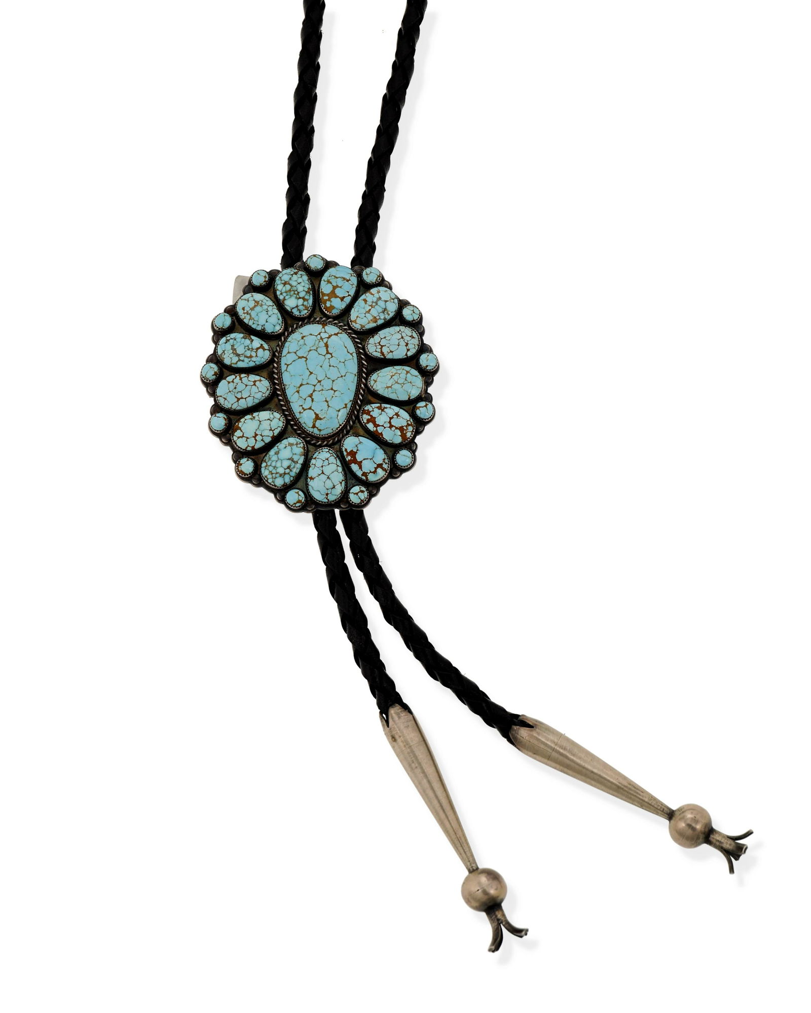 A Michael Schmaltz cluster set bolo tie (1 of 2)