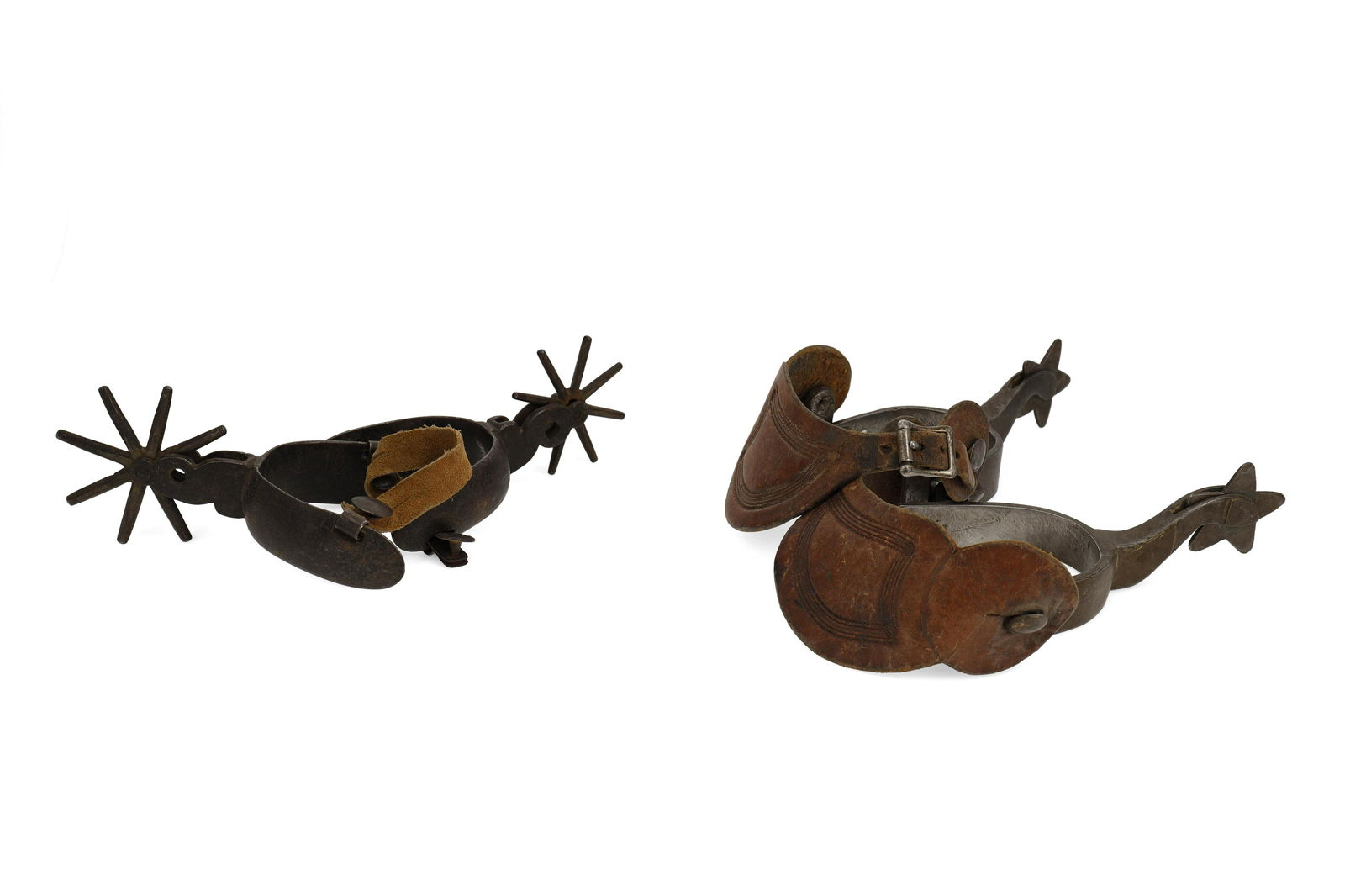 Two pairs of metal spurs (1 of 3)