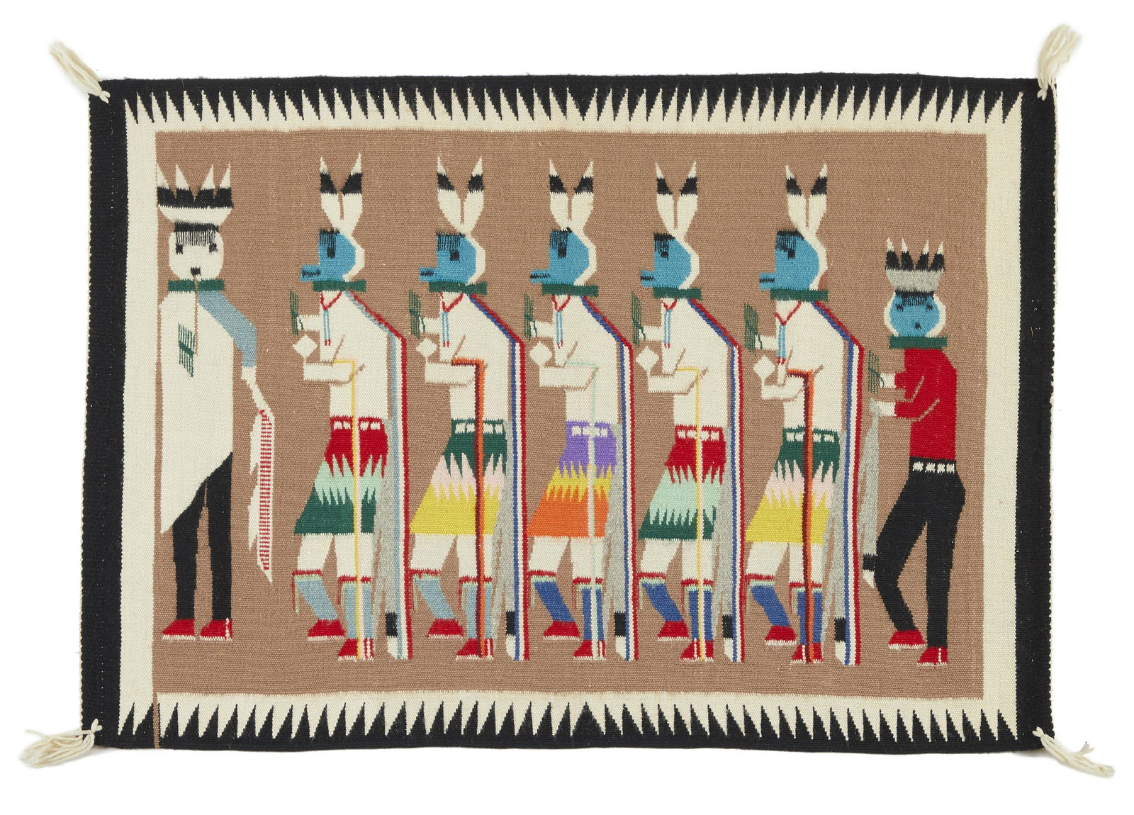 A Navajo Yei weaving (1 of 2)