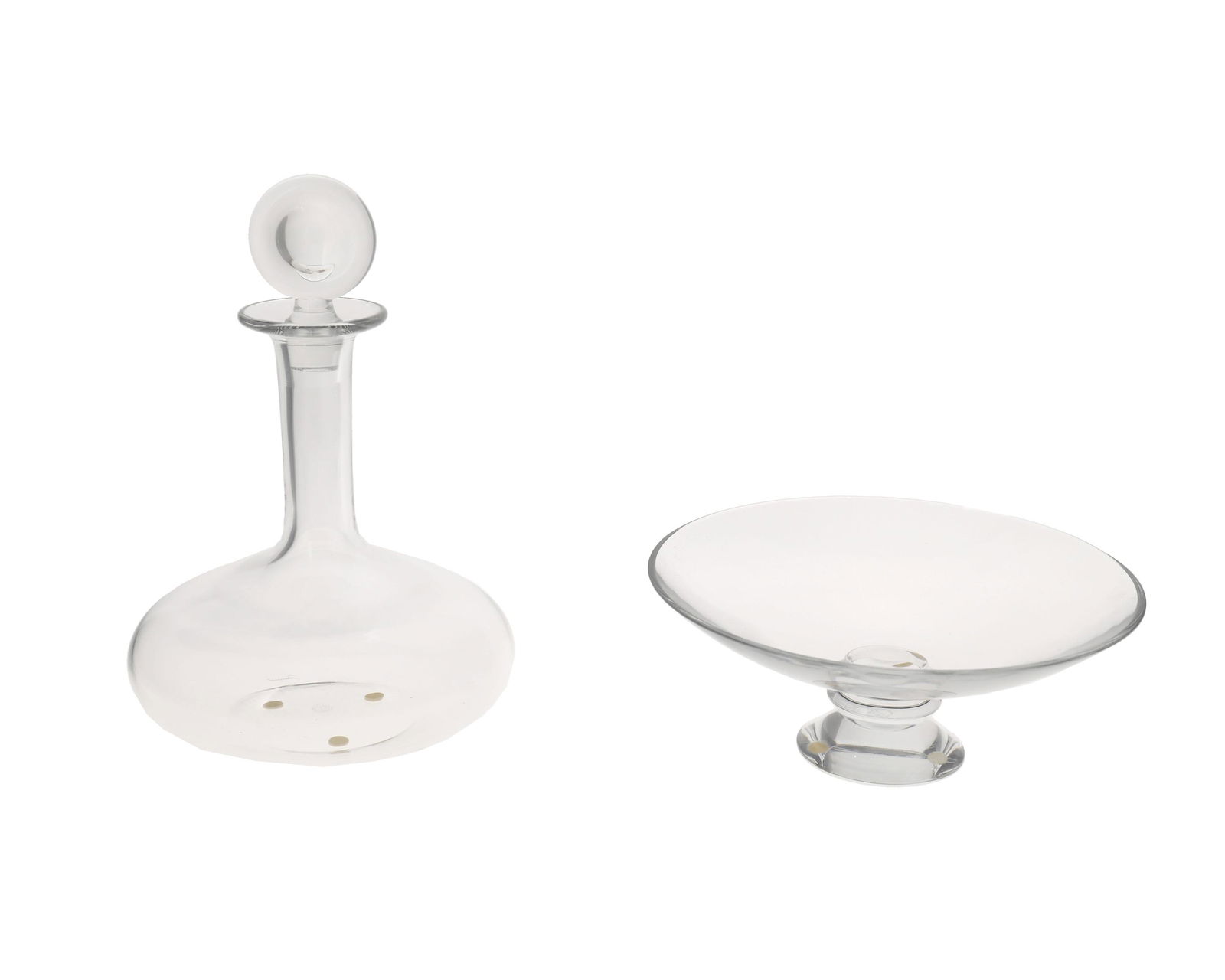 Two Baccarat crystal items (1 of 2)