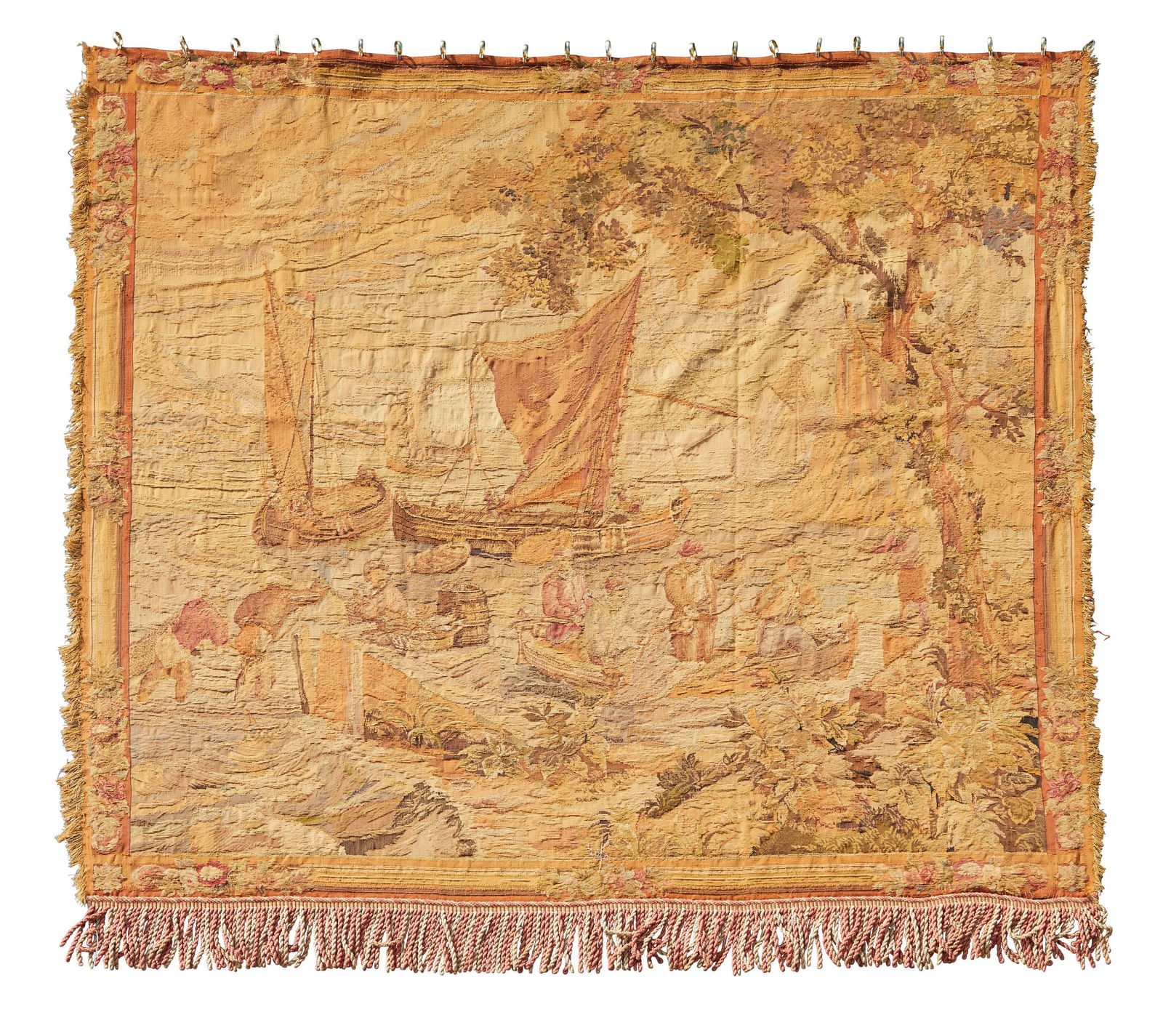 A French handwoven tapestry (1 of 4)