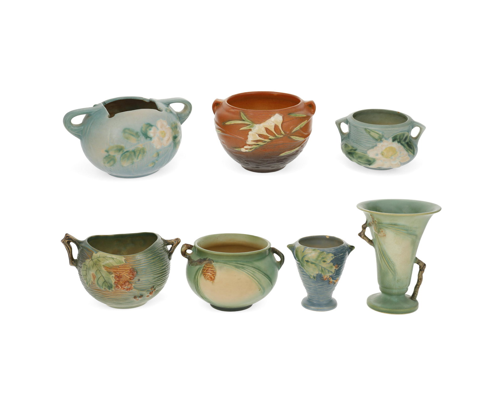 A group of Roseville pottery (1 of 2)