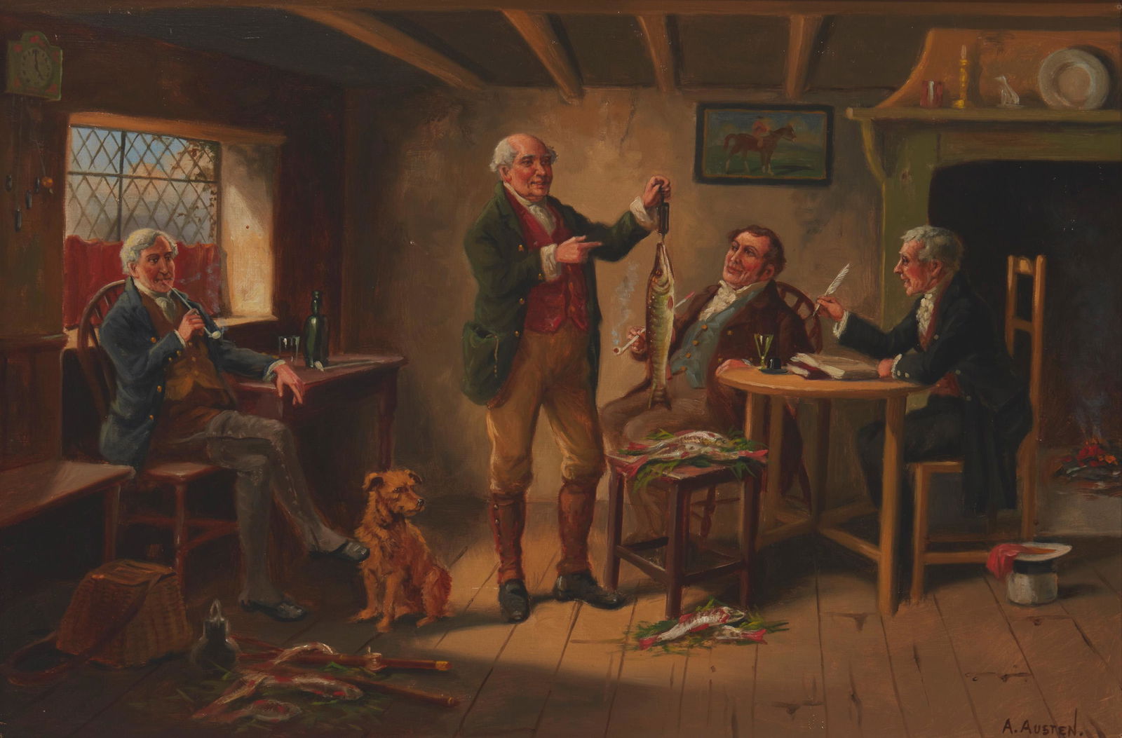 Attributed to Anton Austen (b. 1865, Polish) (1 of 5)