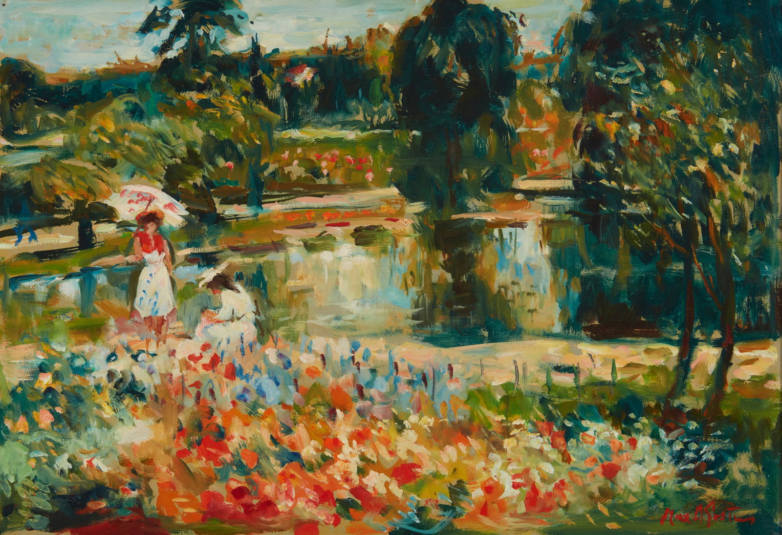 Max Michael Agostini (1914-1997, French) (1 of 7)