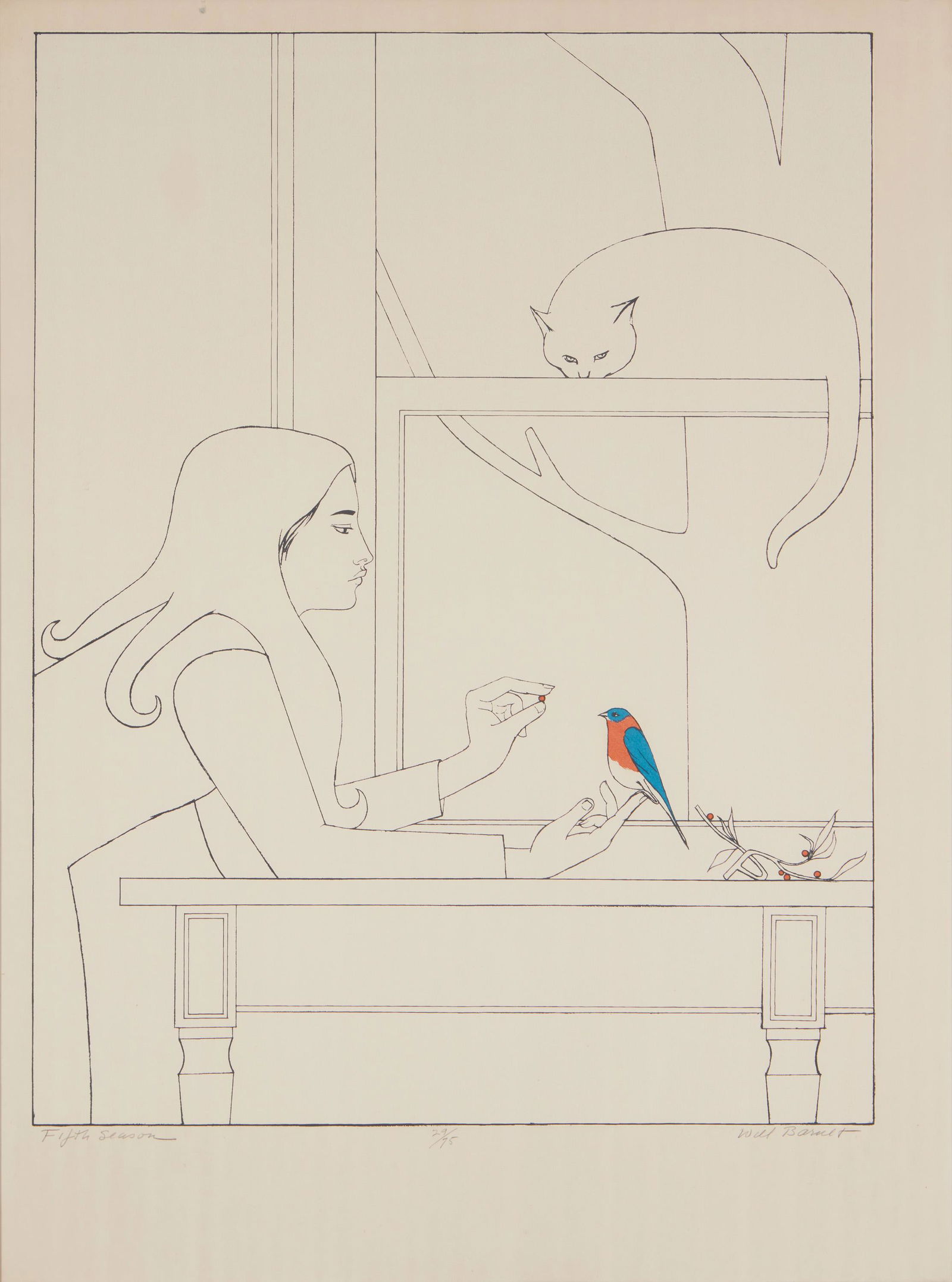 Will Barnet (1911-2012, American) (1 of 7)