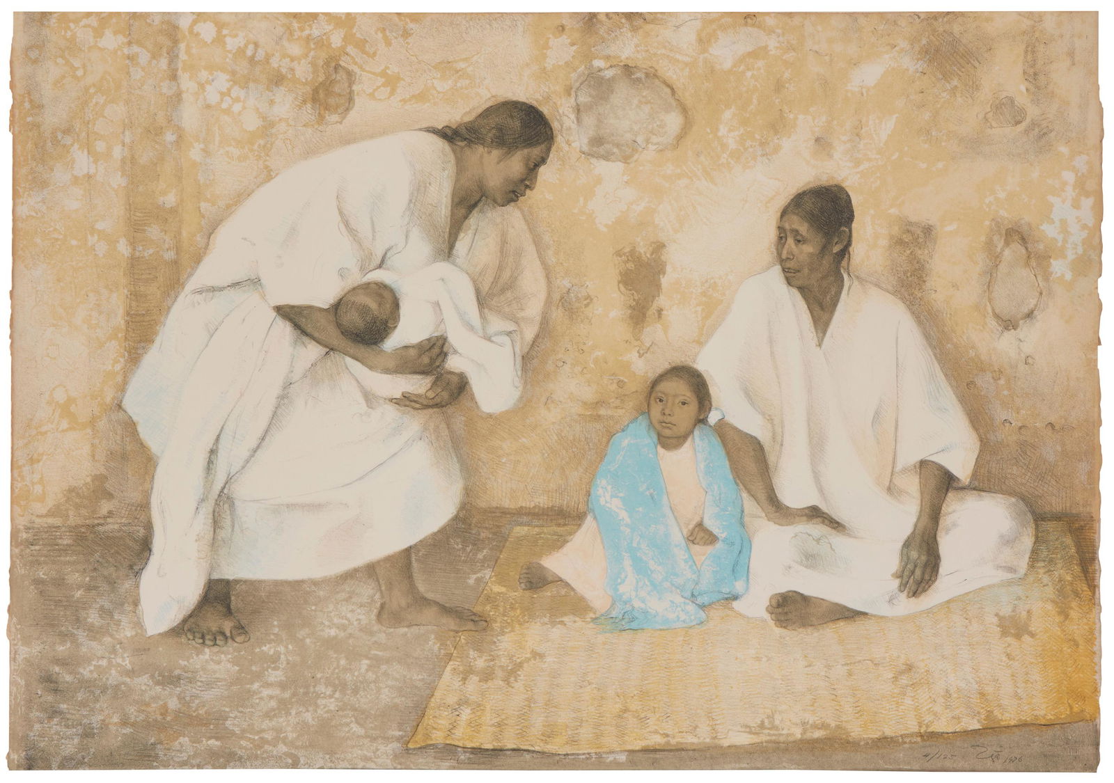 Francisco Zuniga (1912-1998, Mexican) (1 of 5)