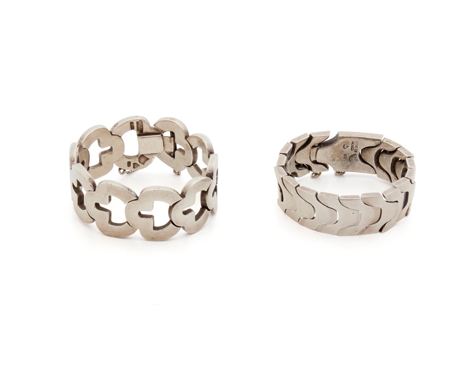 Two Antonio Pineda sterling silver bracelets (1 of 1)