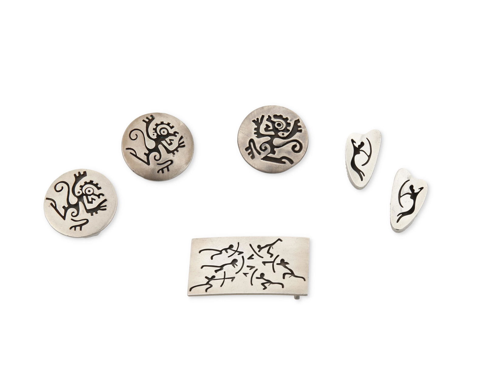 A group of Antonio Pineda silver jewelry (1 of 2)