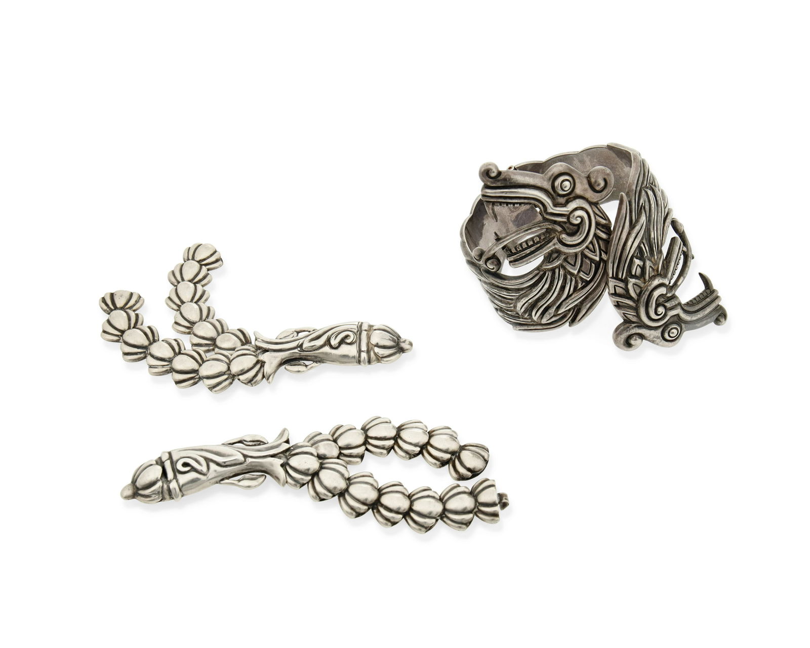 A group of Los Castillo silver jewelry (1 of 3)