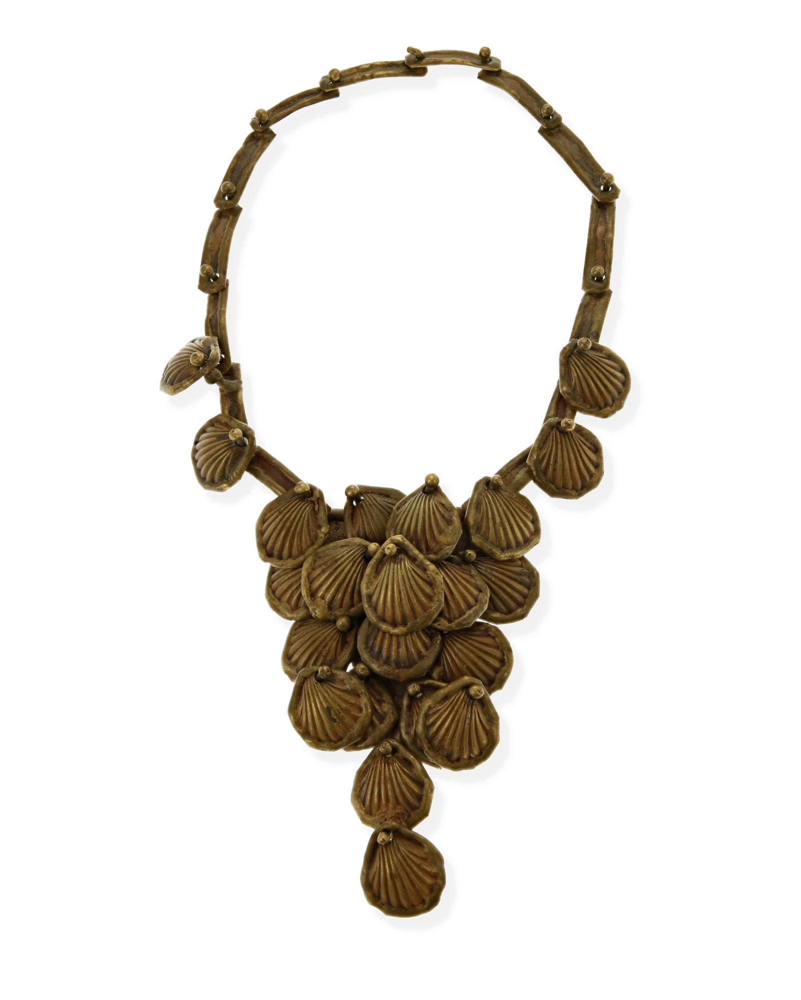 A Pal Kepenyes bronze shell necklace (1 of 2)
